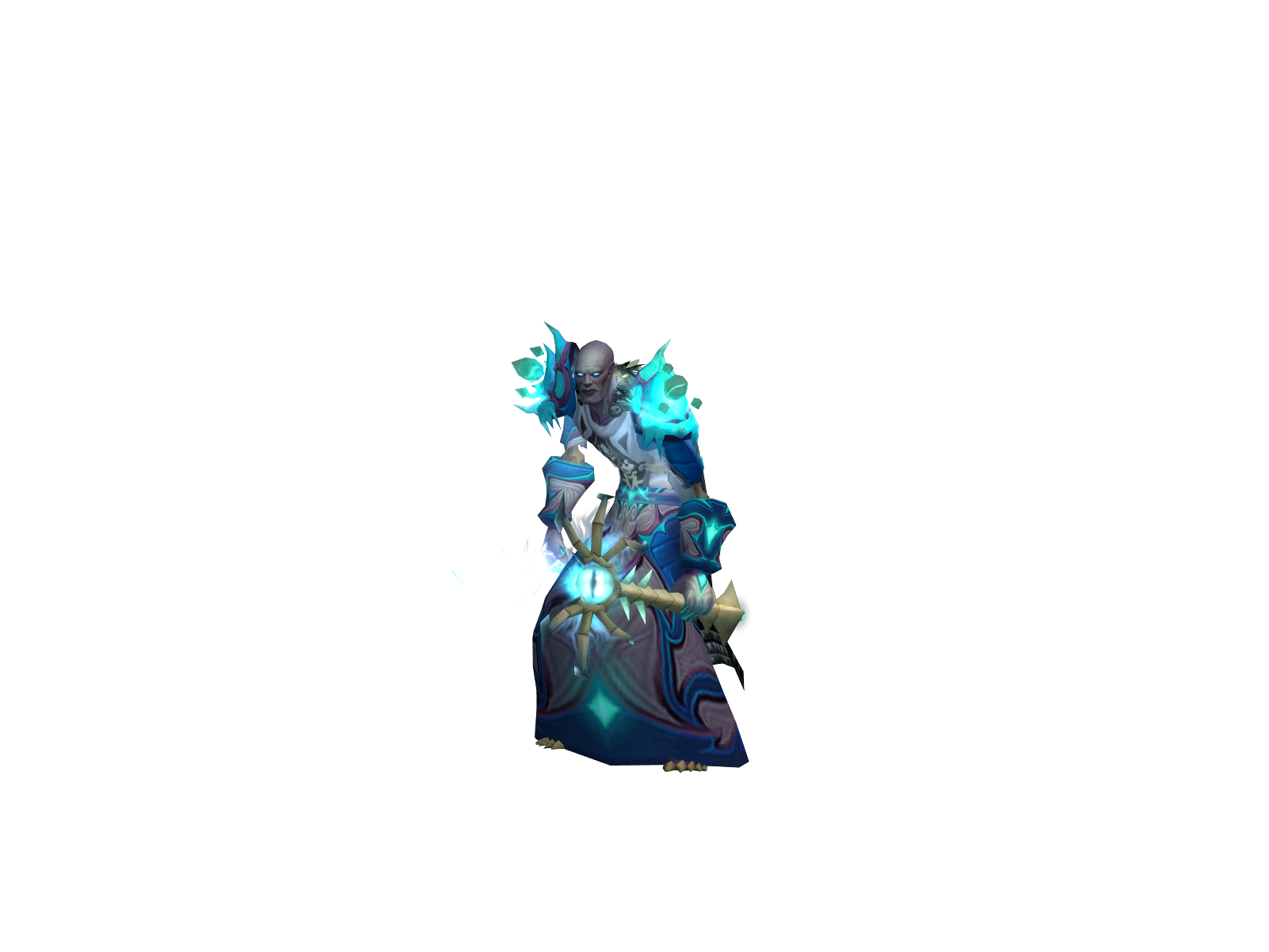Crisin 3D character render