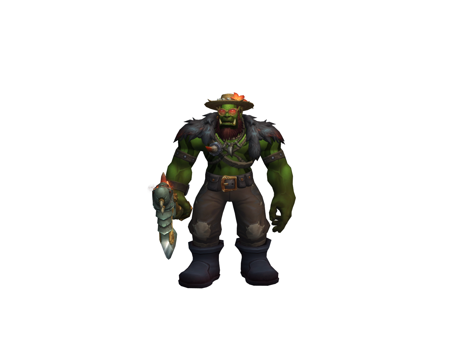 Yuarez 3D character render