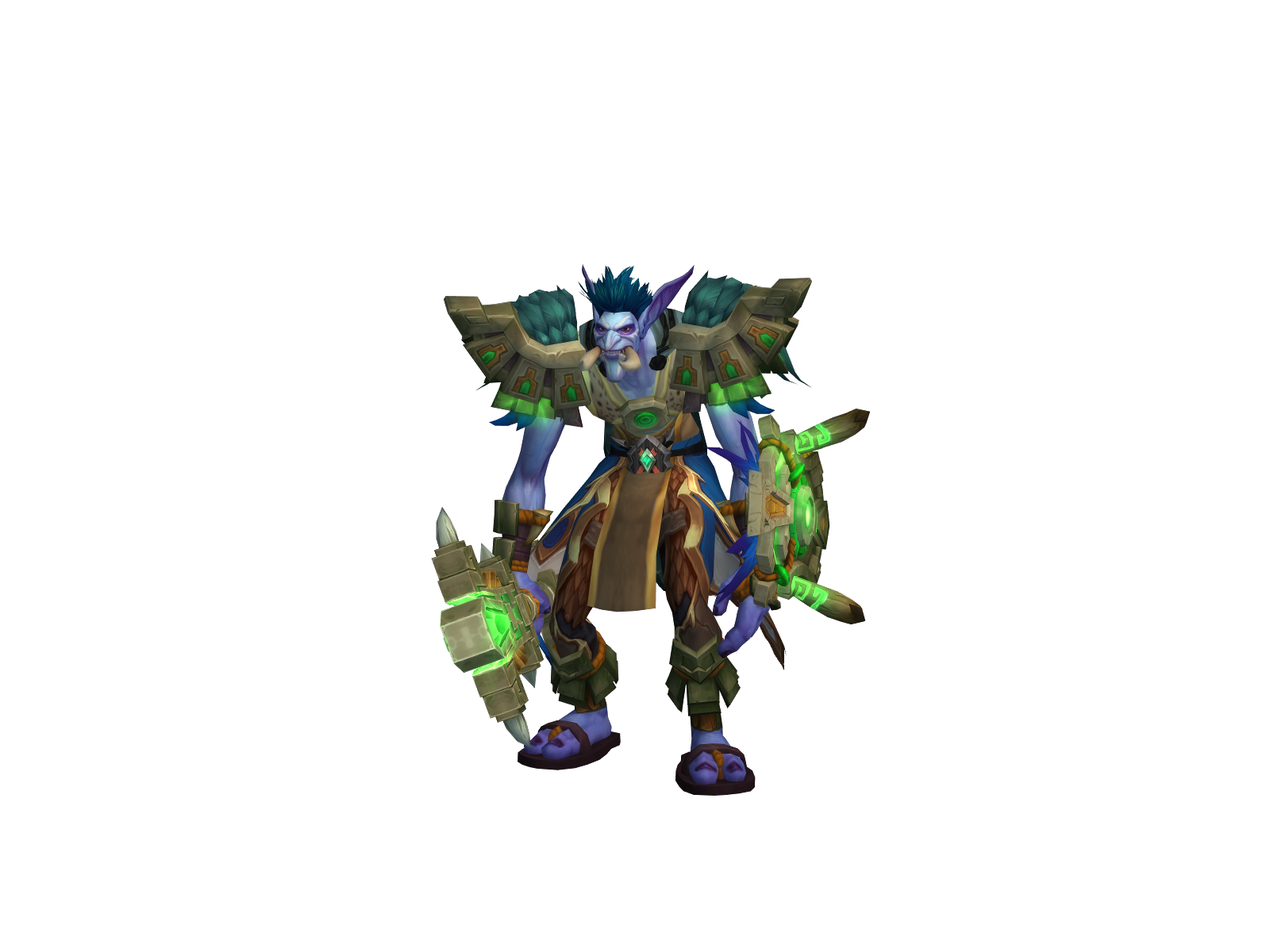 Popkins 3D character render