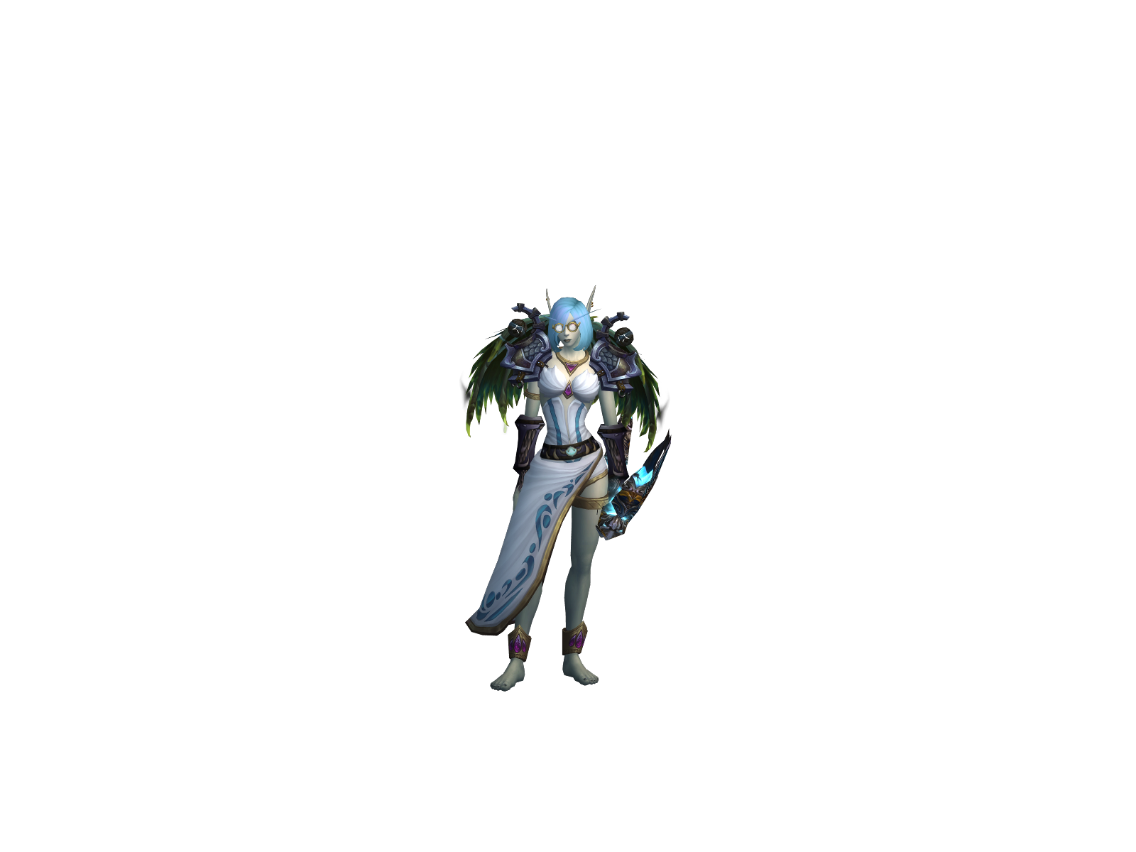 Yunalèsca 3D character render