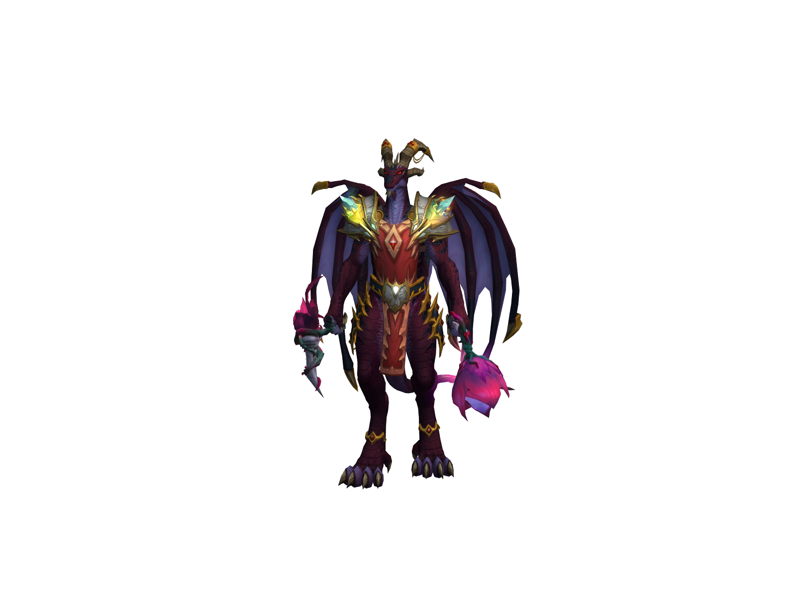Dragonistraz 3D character render