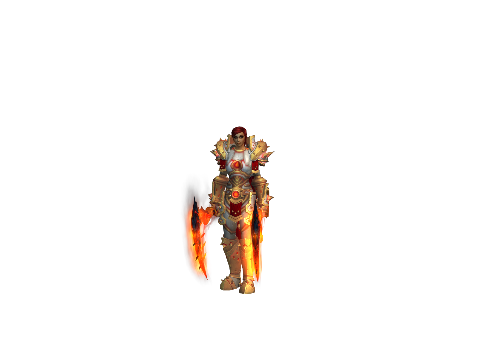 Erza 3D character render