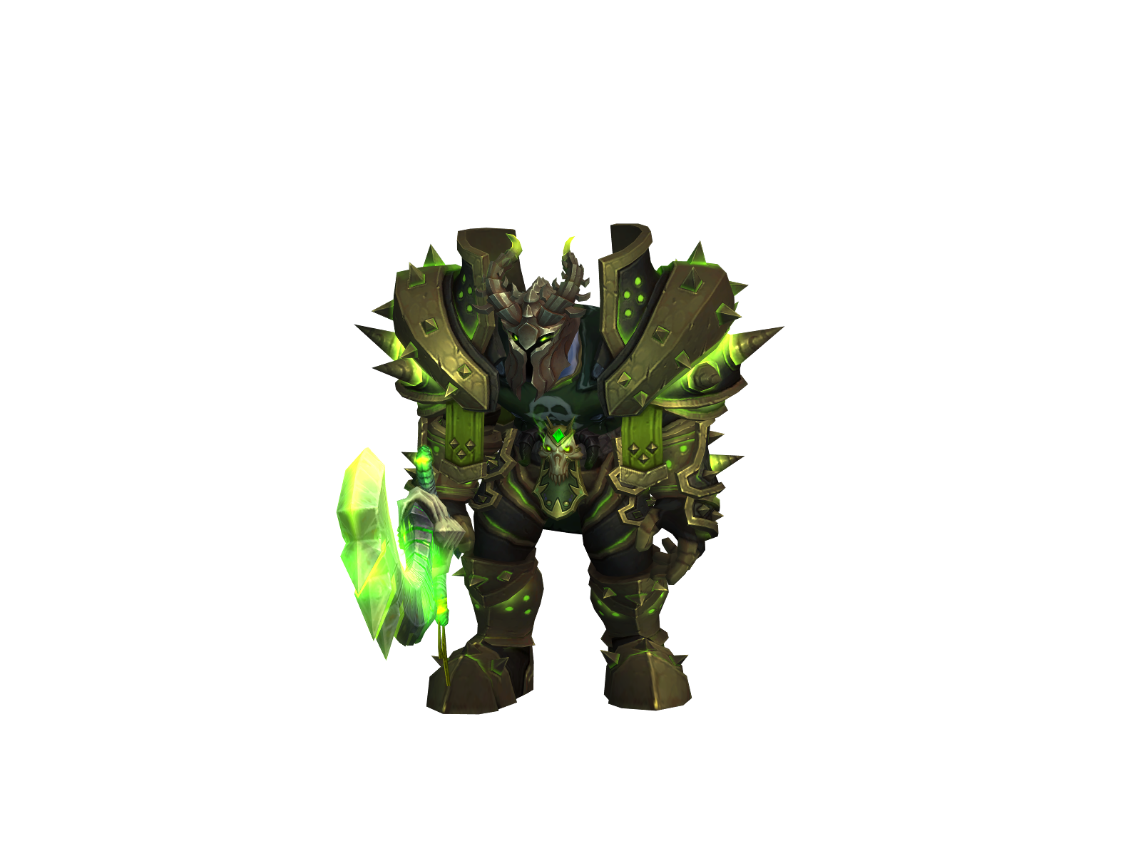 Curséd 3D character render