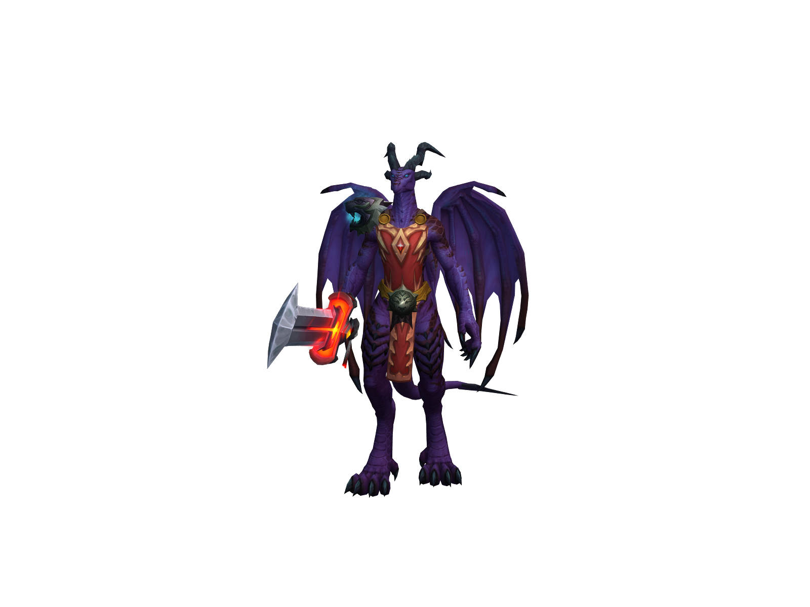 Thickgothdra 3D character render