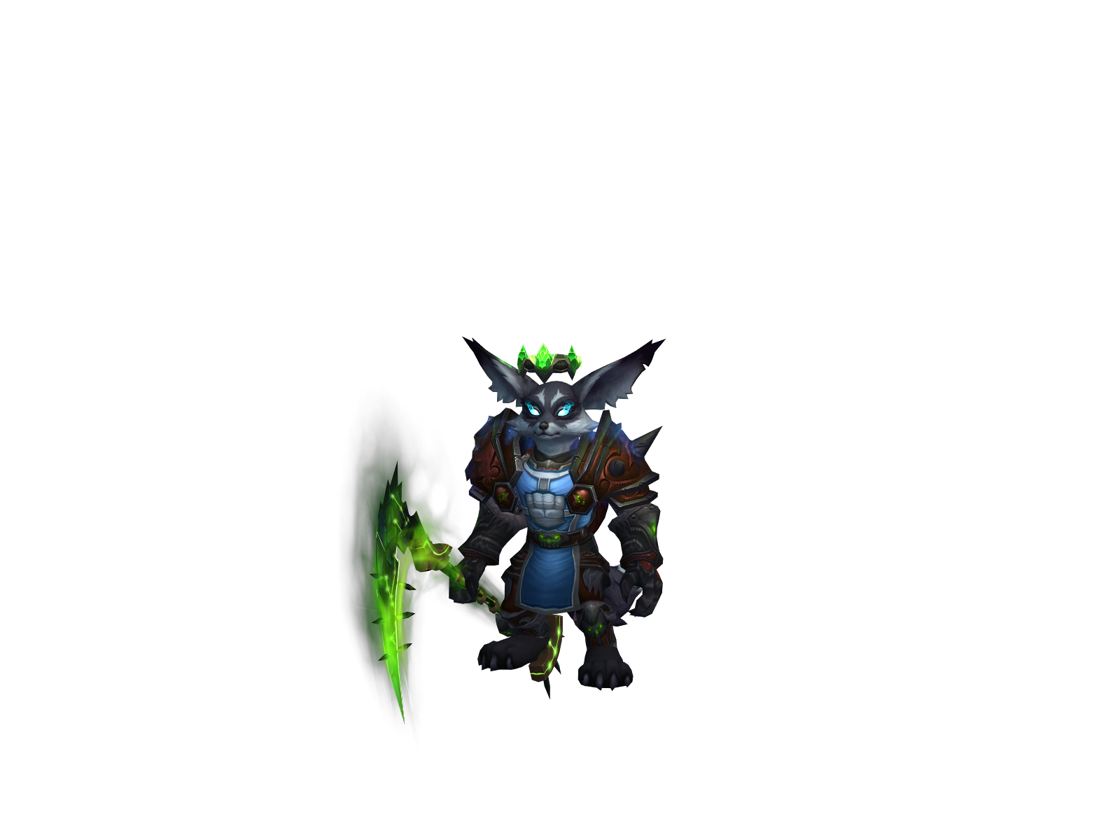 Foxdecay 3D character render