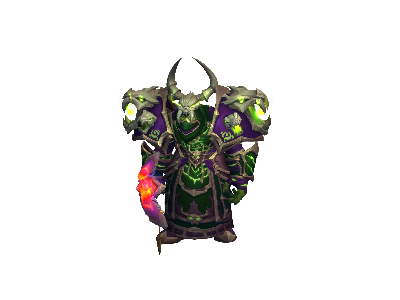 Gazrom 3D character render