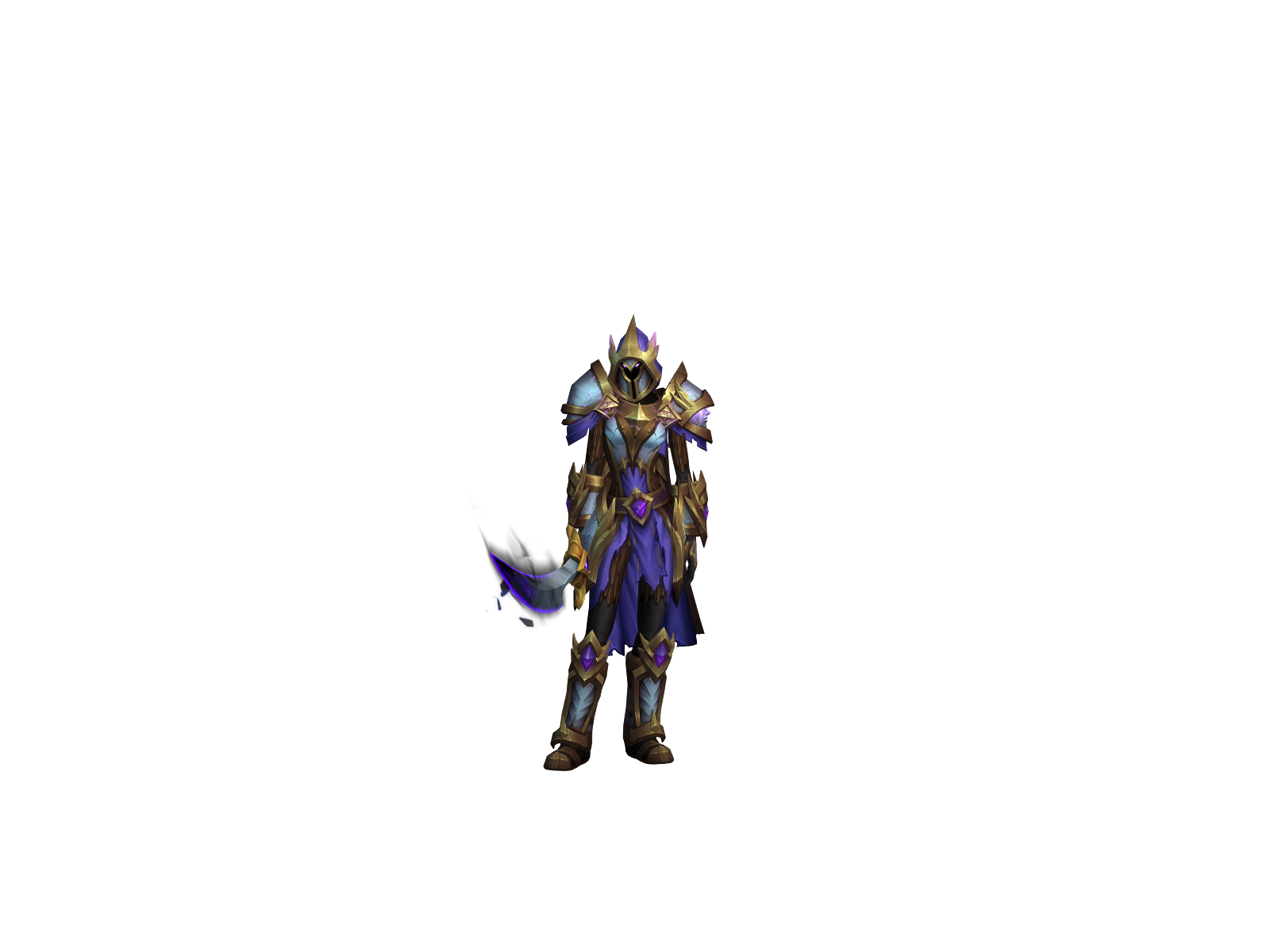 Sãber 3D character render