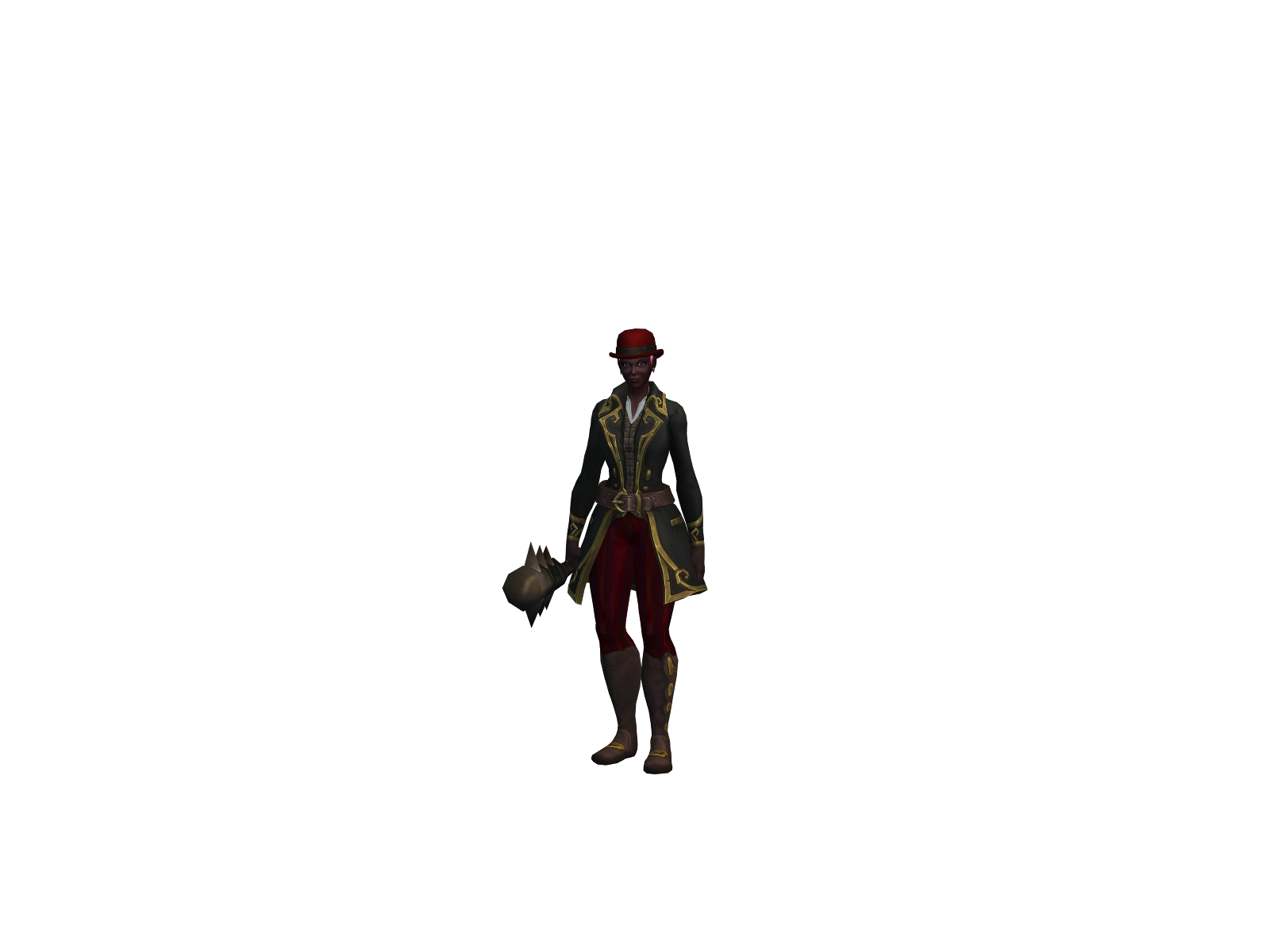 Holybre 3D character render