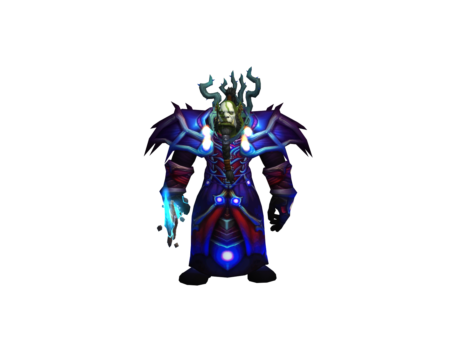 Grôc 3D character render