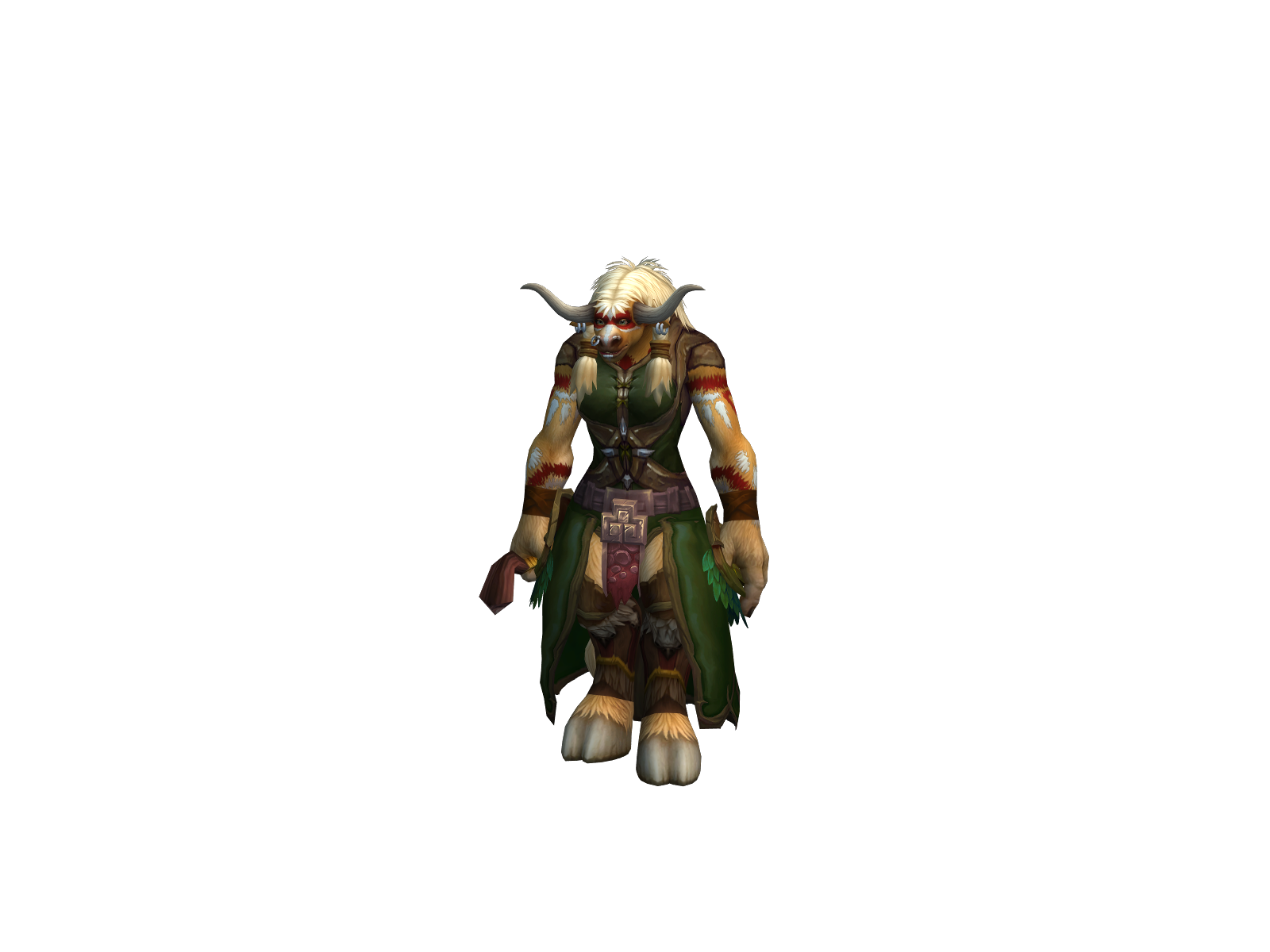 Salade 3D character render