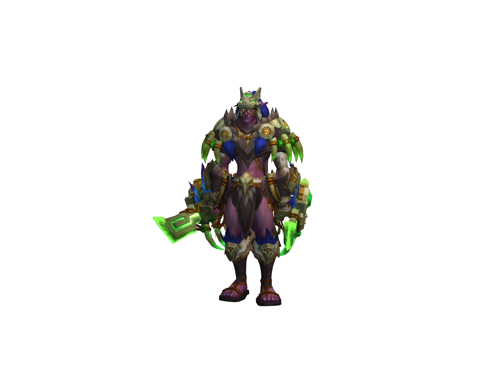 Illidöh 3D character render