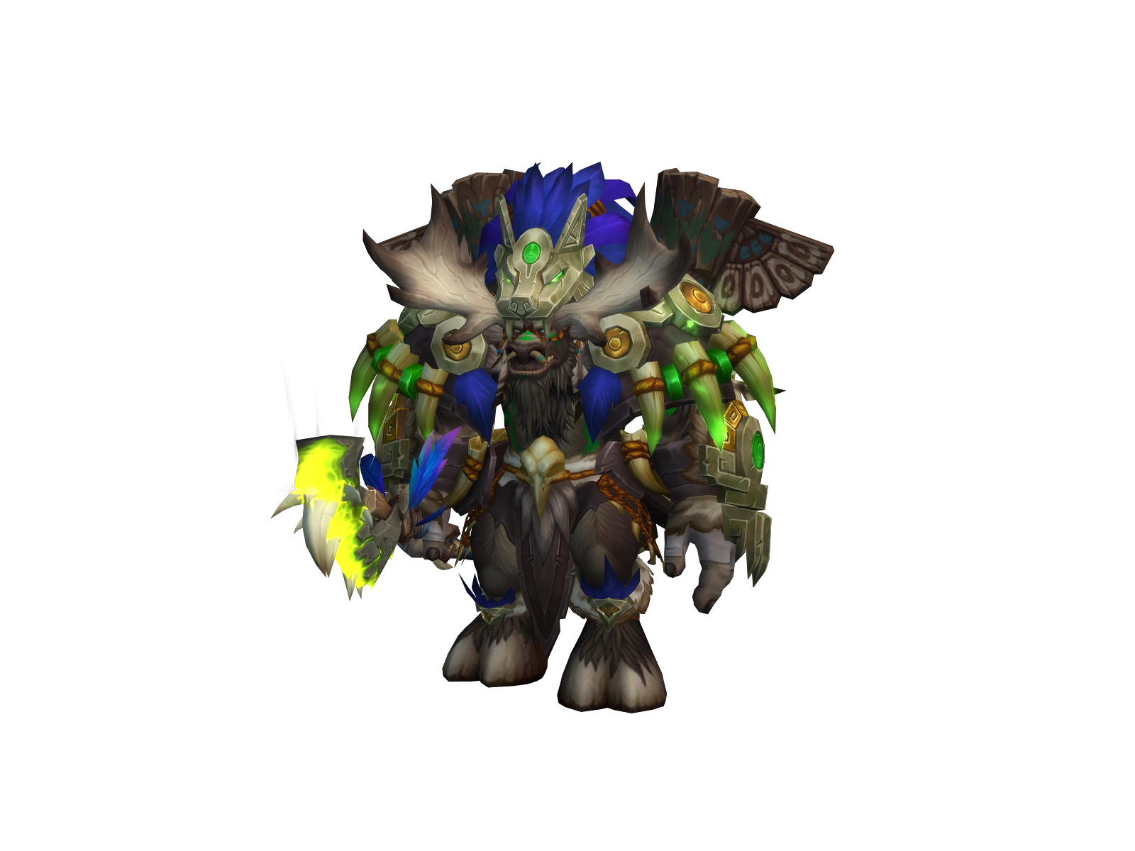 Unkillbaer 3D character render
