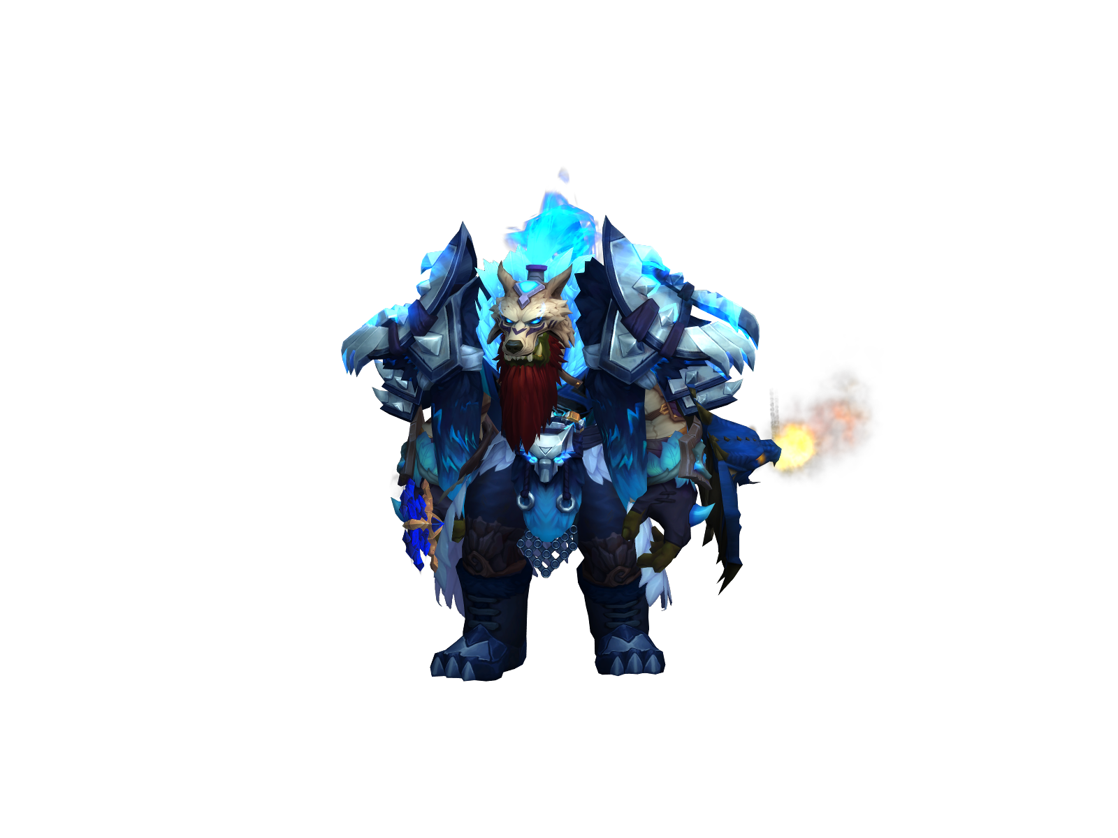 Totemclapper 3D character render