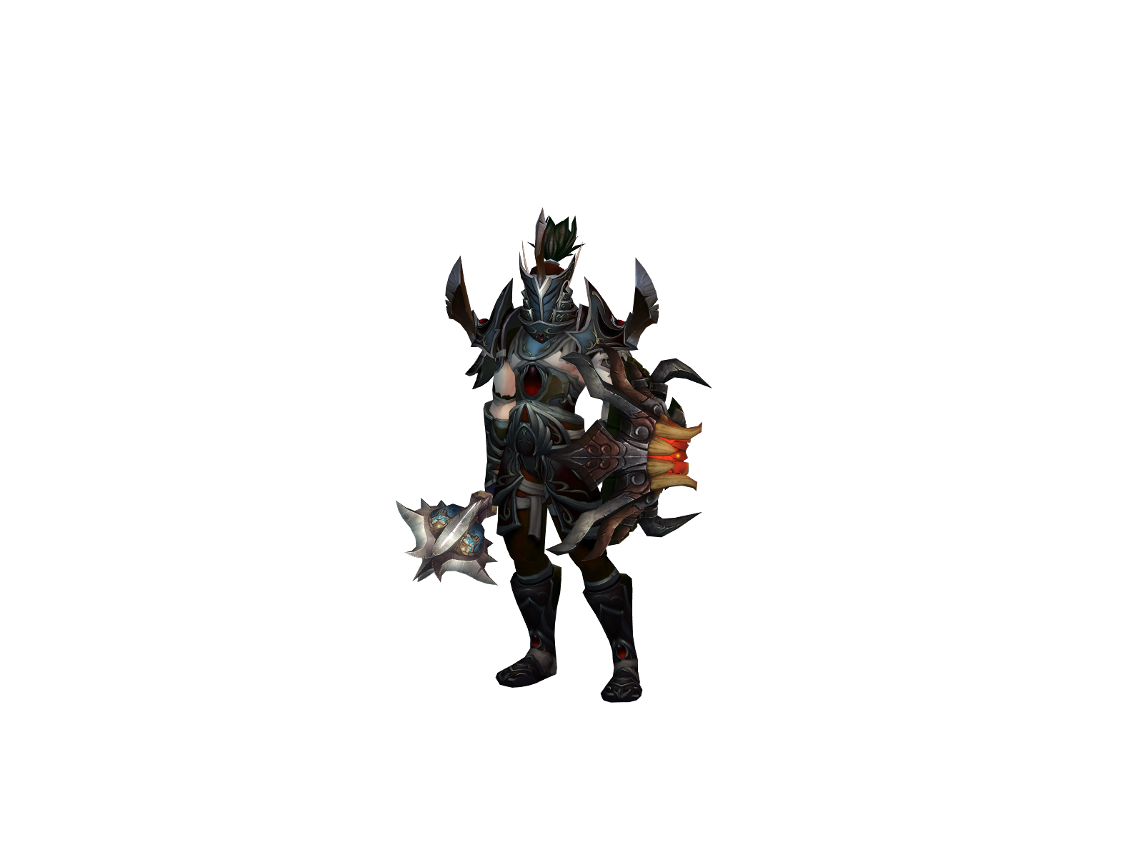 Búú 3D character render