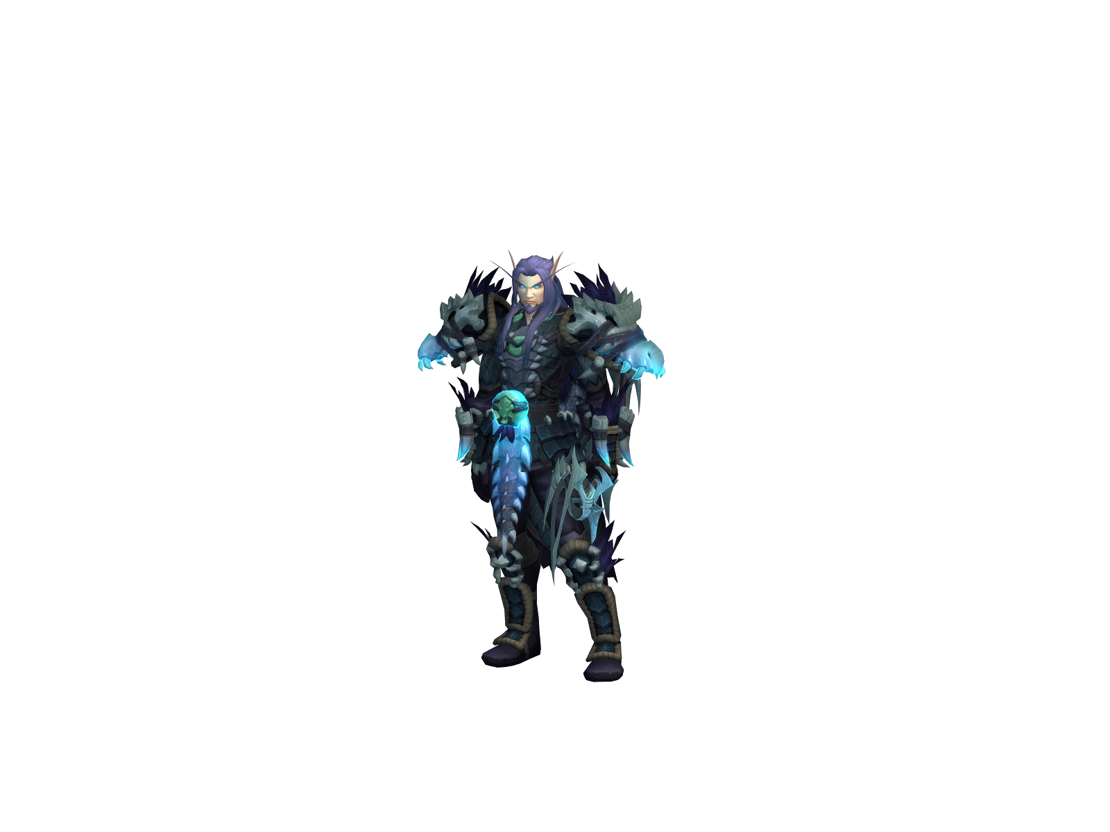 Grenadon 3D character render
