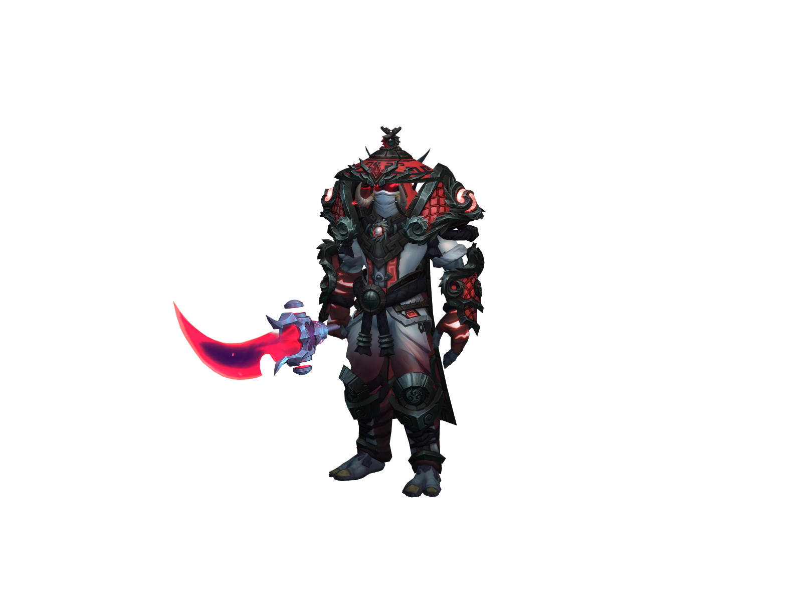 Zakuya 3D character render