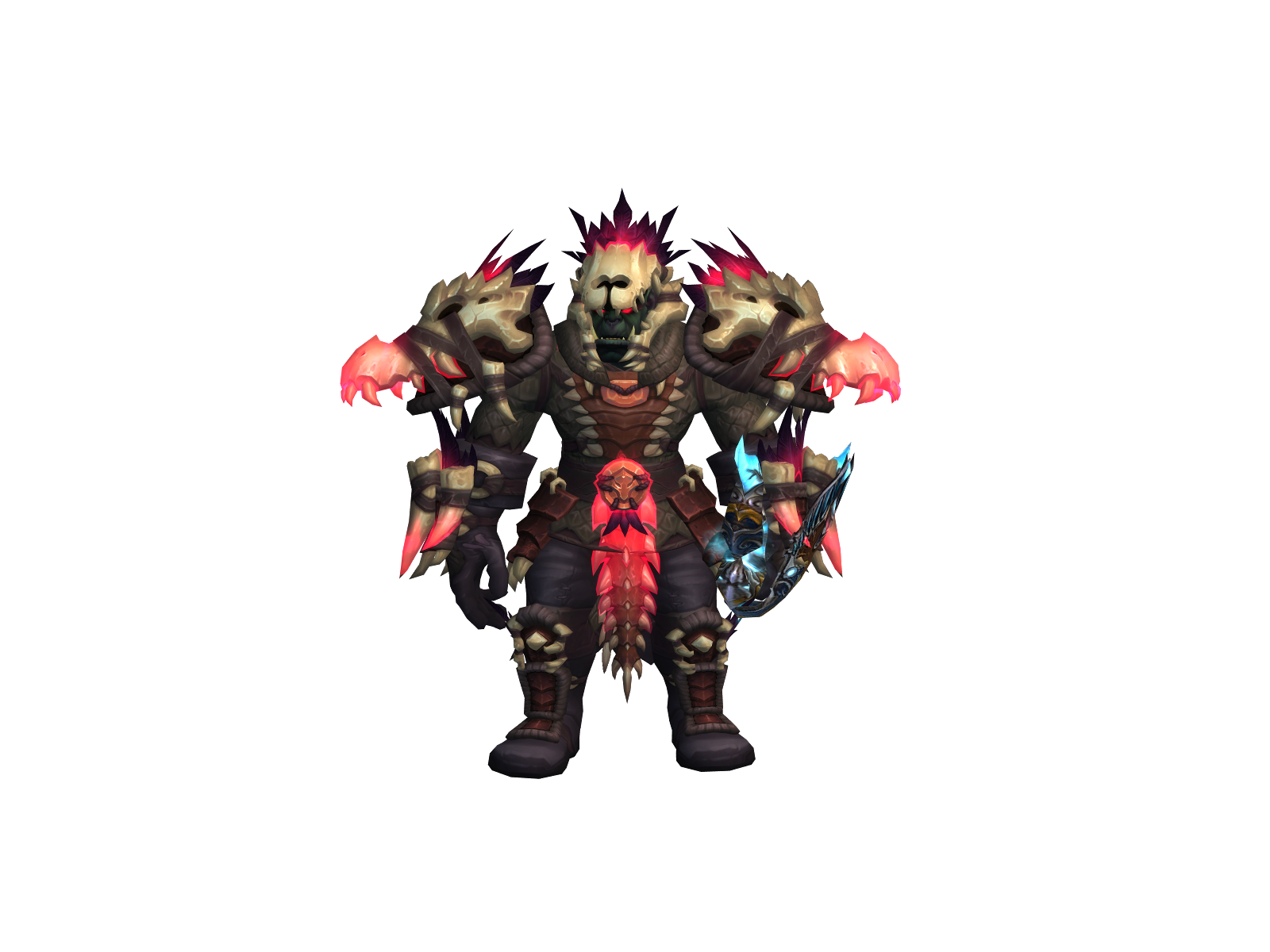 Mombsterhunt 3D character render