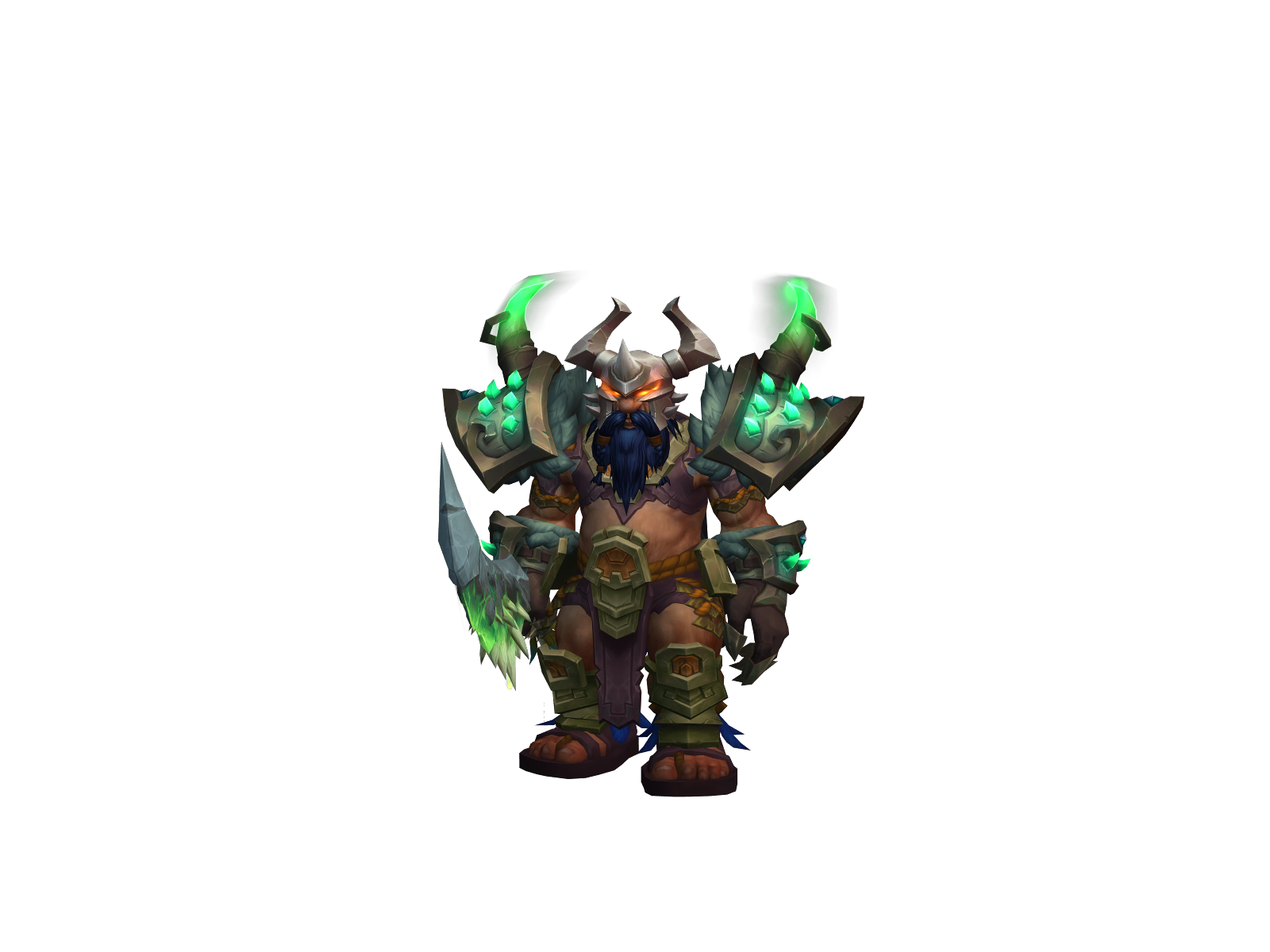 tret 3D character render