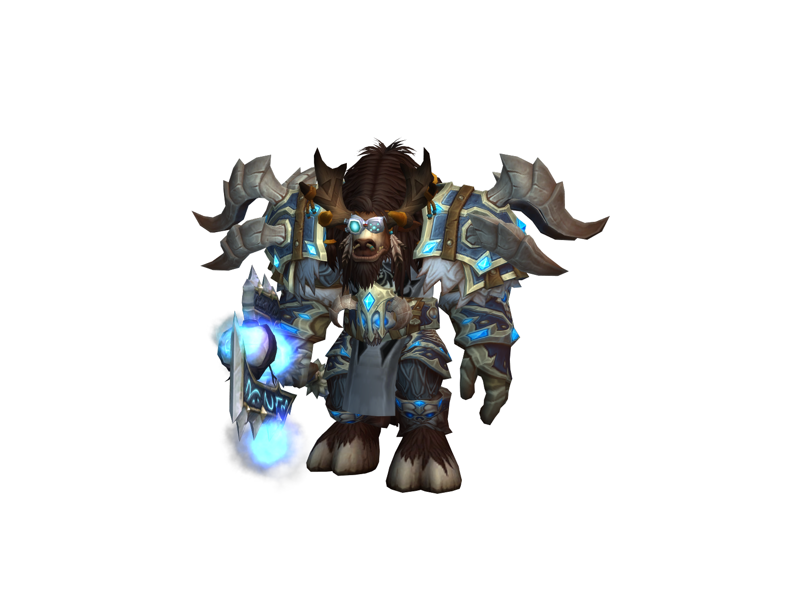 Bischybull 3D character render