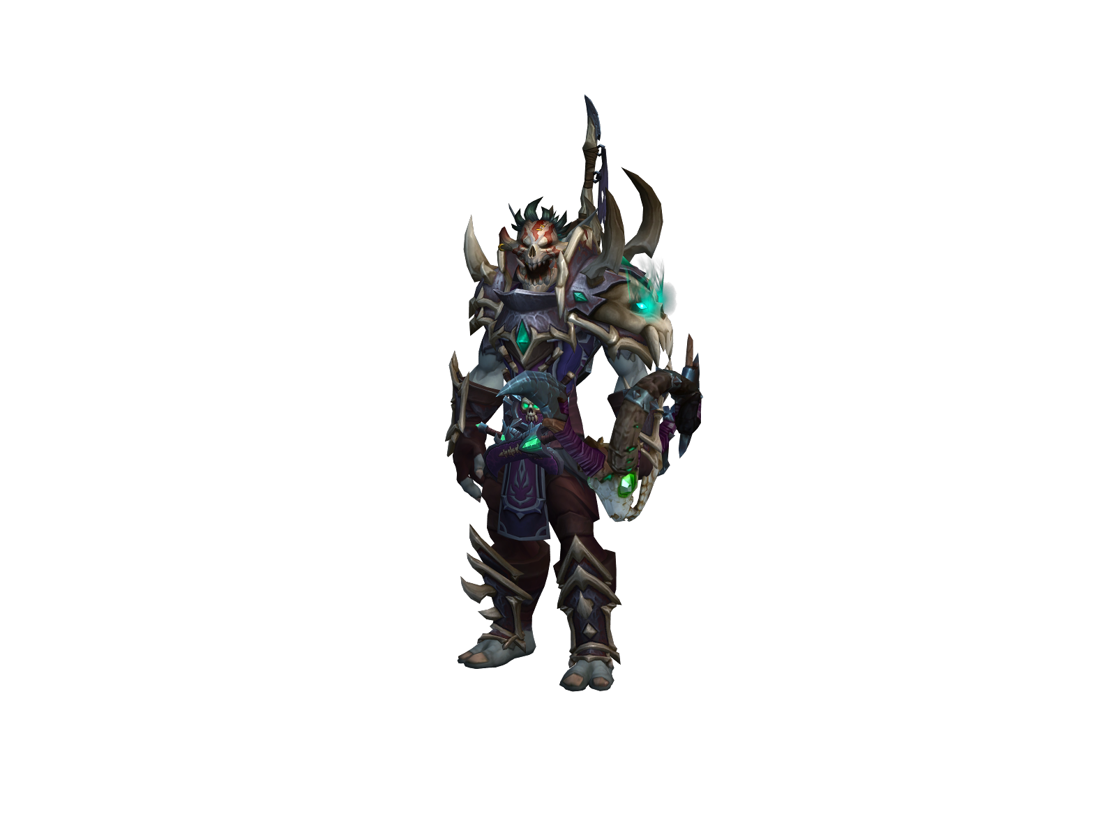Ráphier 3D character render