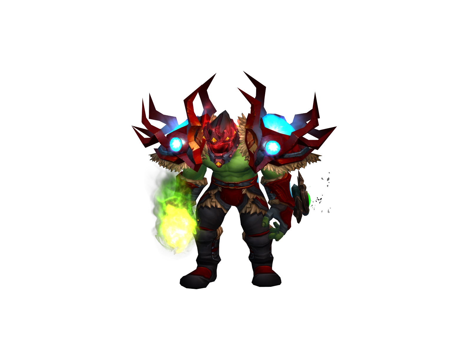 Mesax 3D character render
