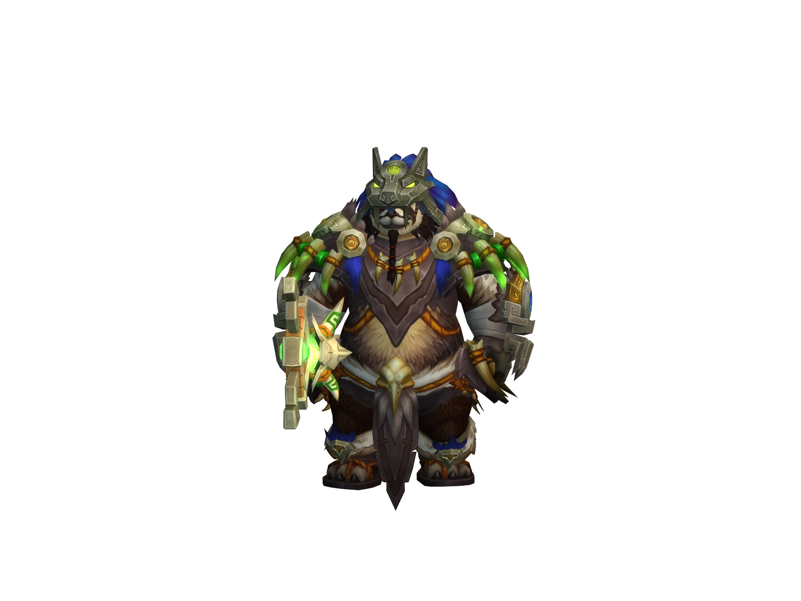 Mampffi 3D character render