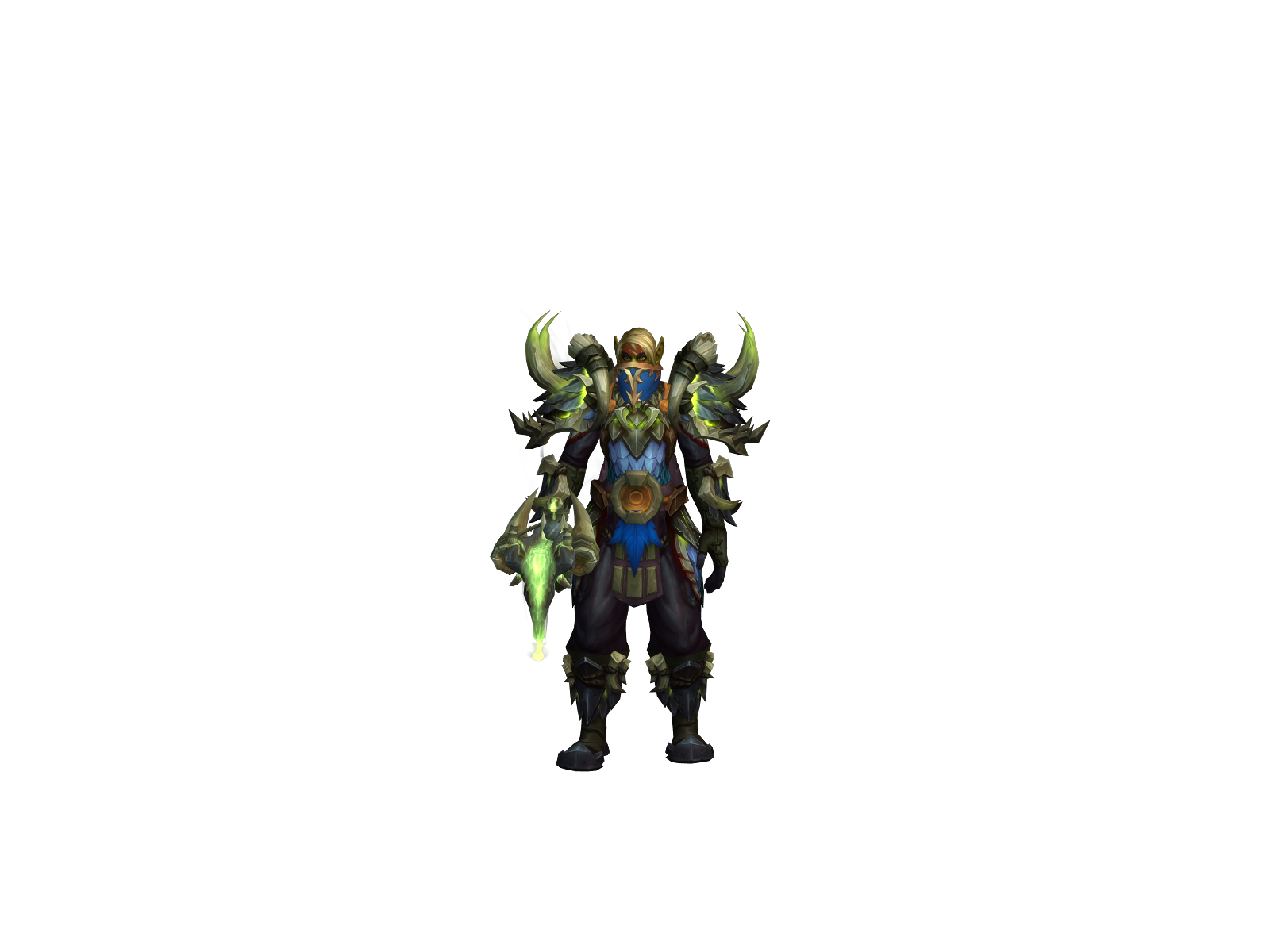 Mâlicia 3D character render