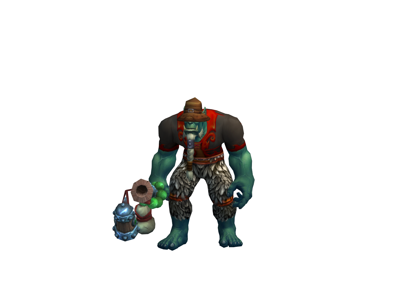 Sindbâd 3D character render