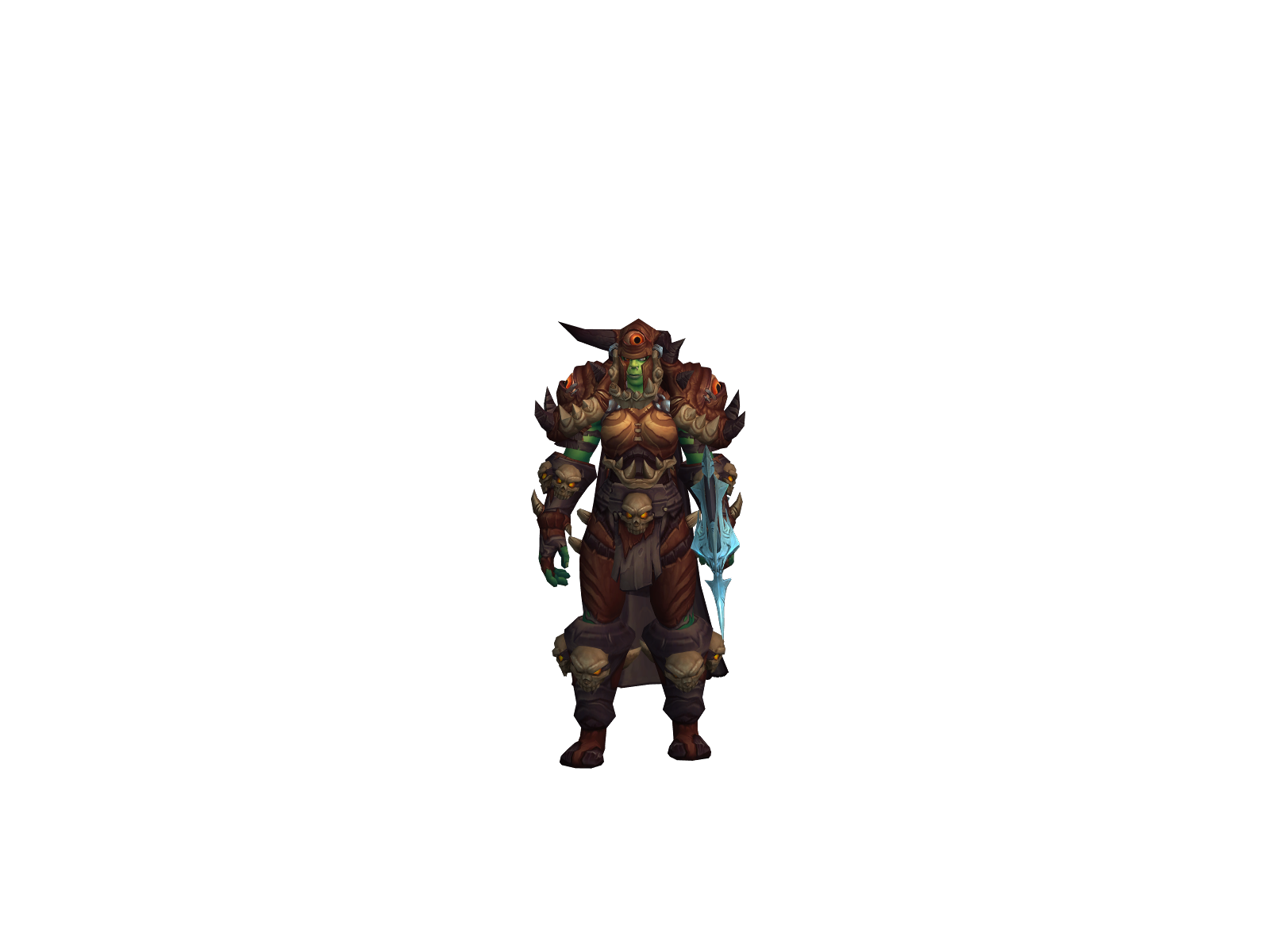 Løkkî 3D character render