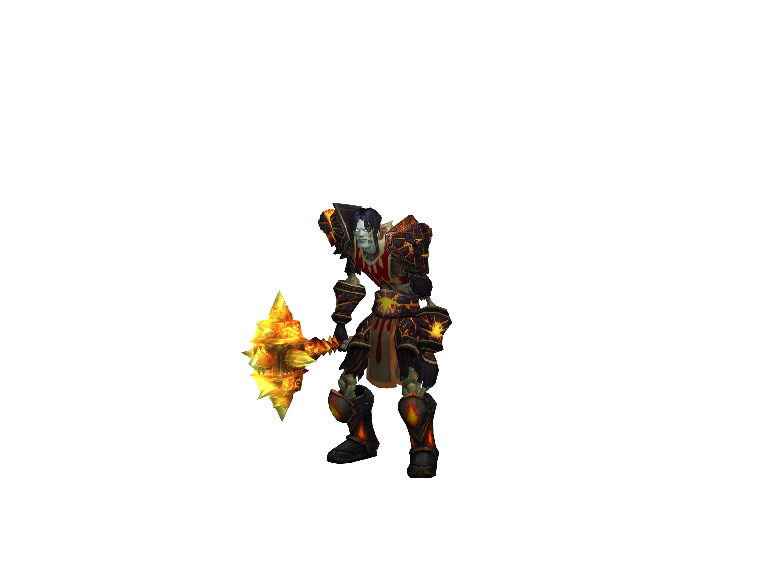 Teíwaz 3D character render