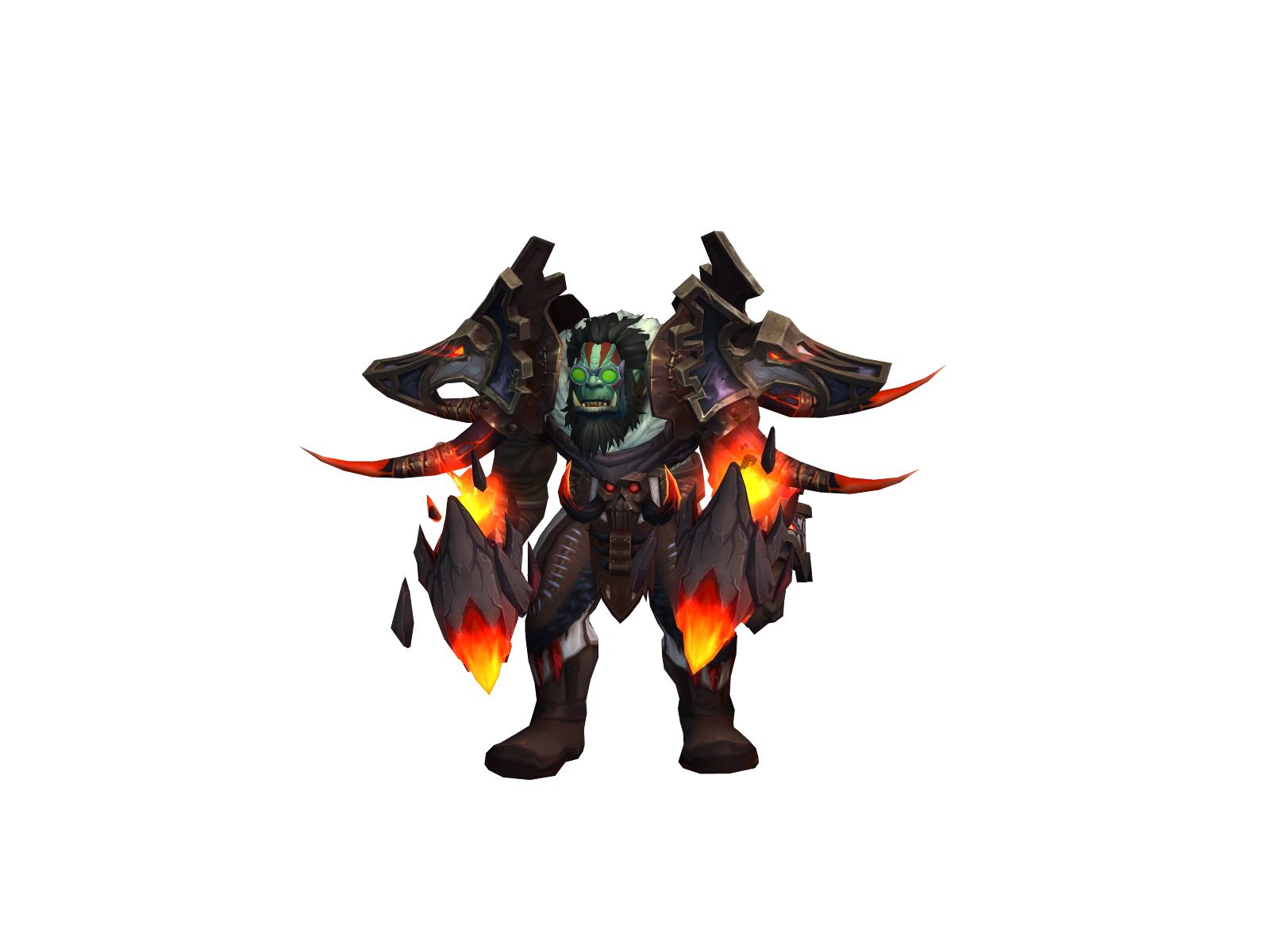 Detestable 3D character render