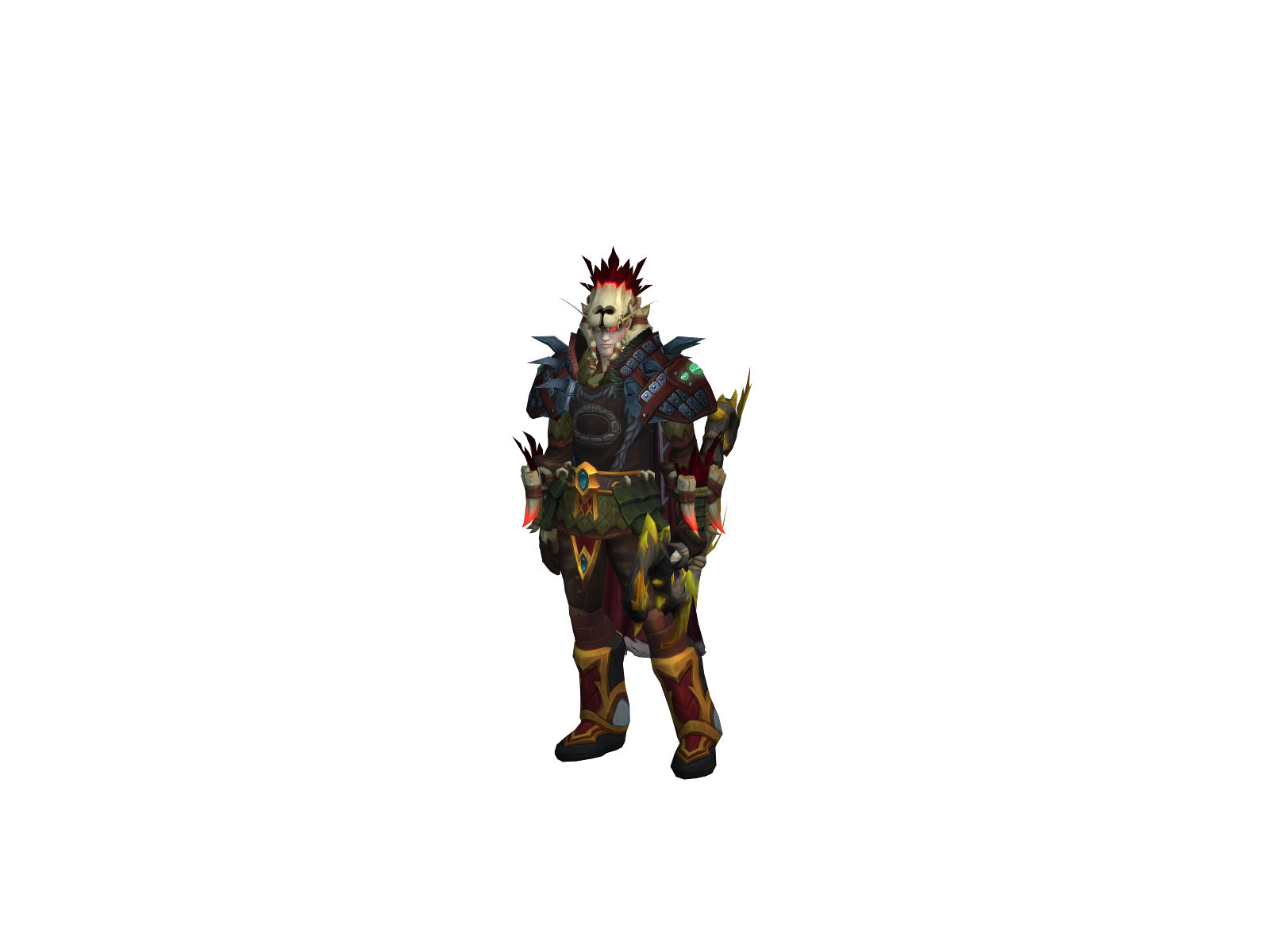 Antinoos 3D character render