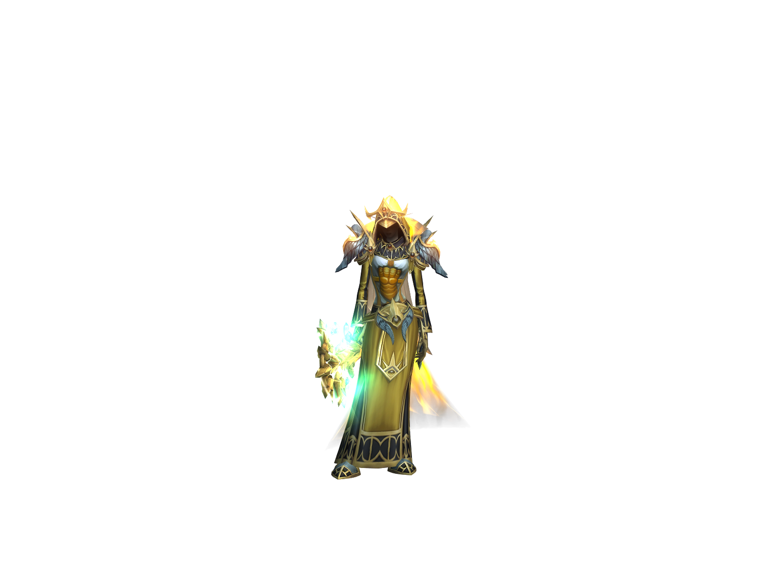 Shadowbell 3D character render