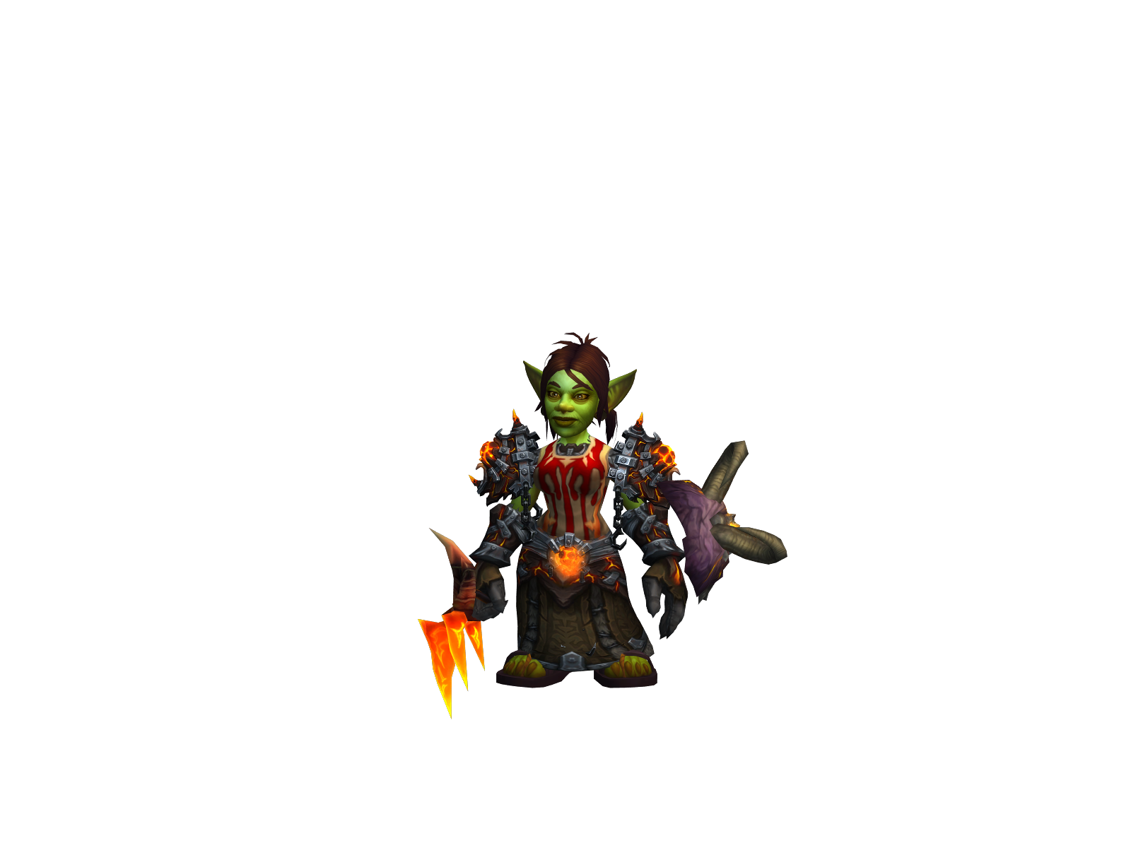 Pemurf 3D character render