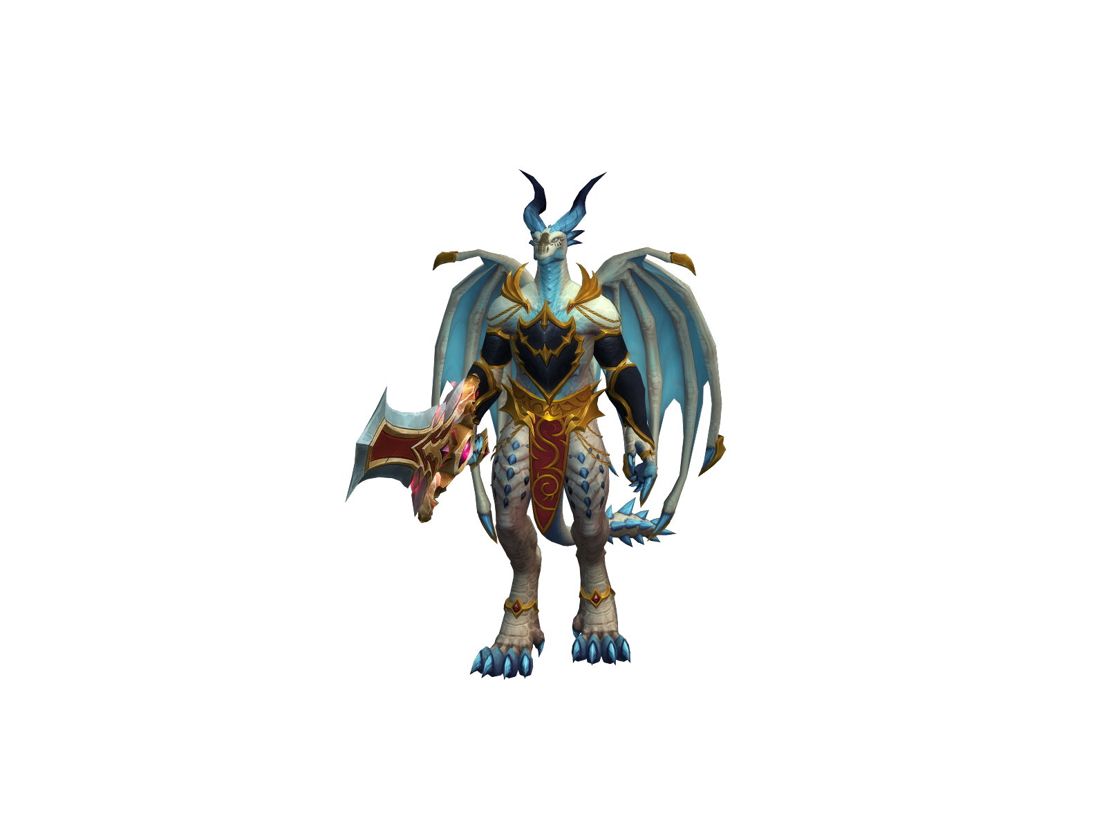 Rarva 3D character render