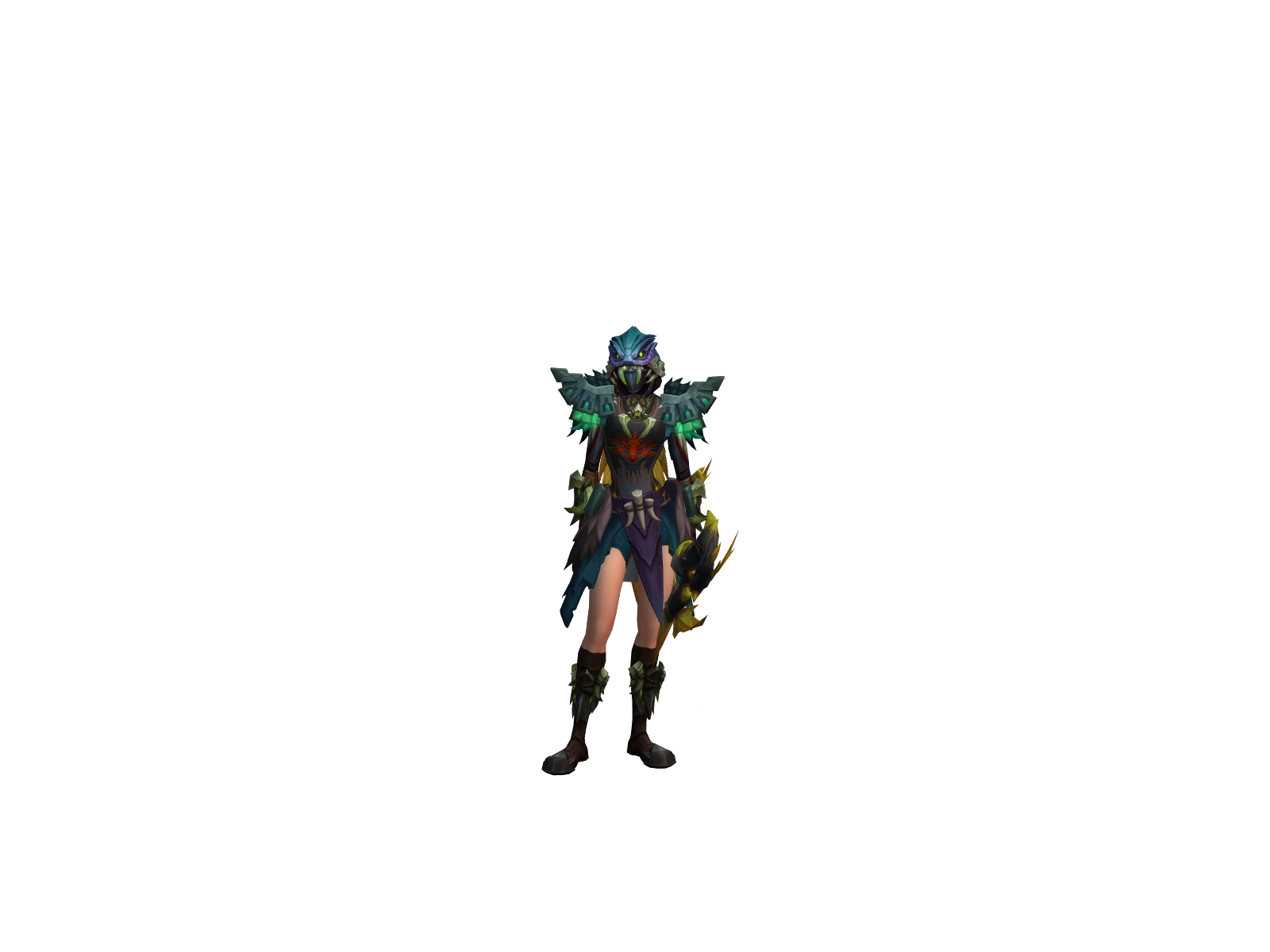 Ancientz 3D character render