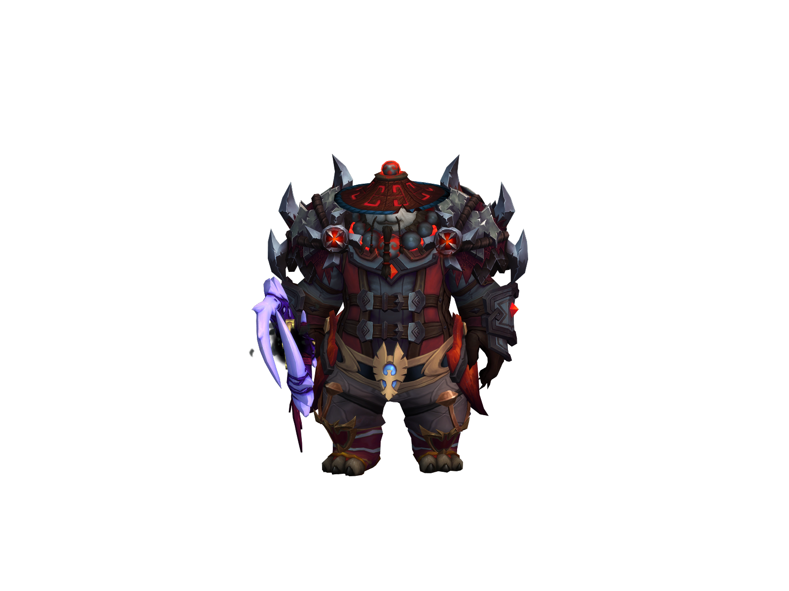 Schwabelsack 3D character render
