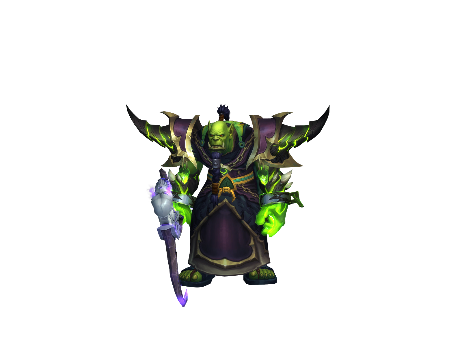 Raziak 3D character render