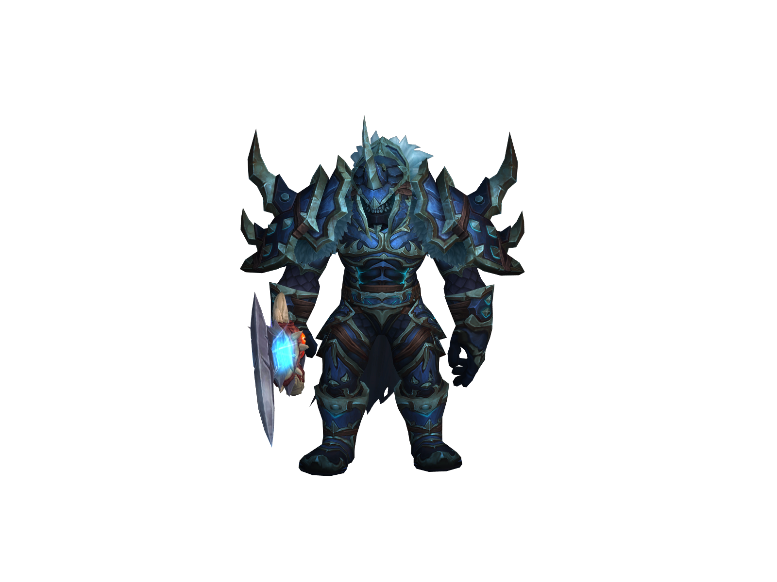 Muscleorc 3D character render