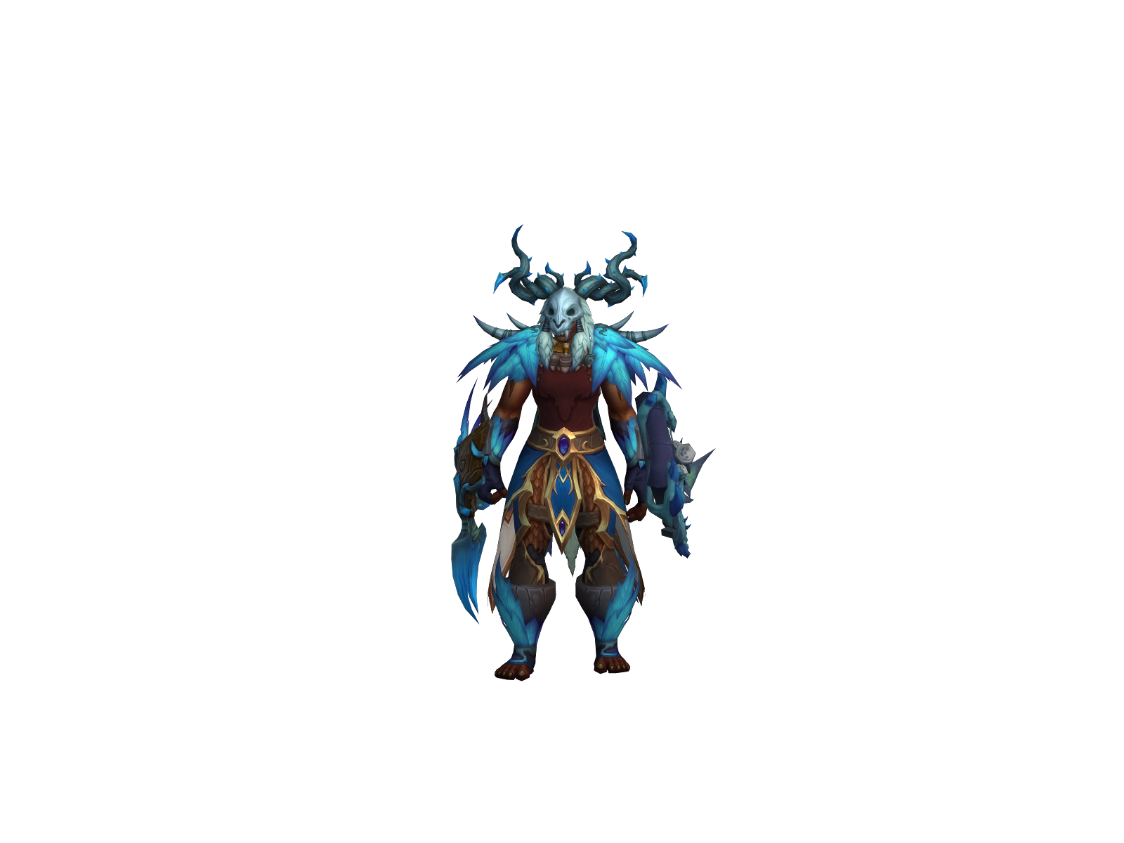 Eleforu 3D character render