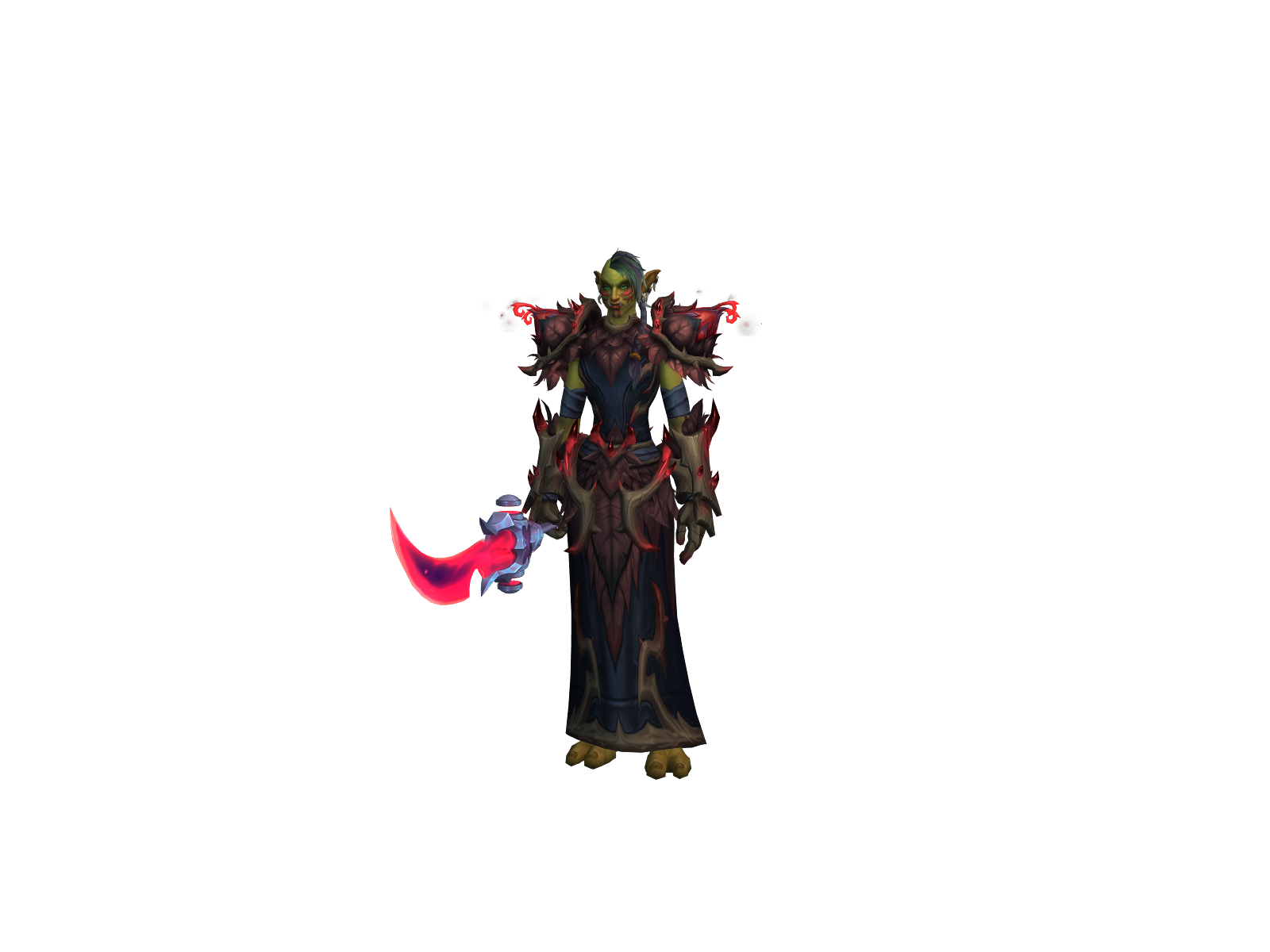 Bærførceøne 3D character render