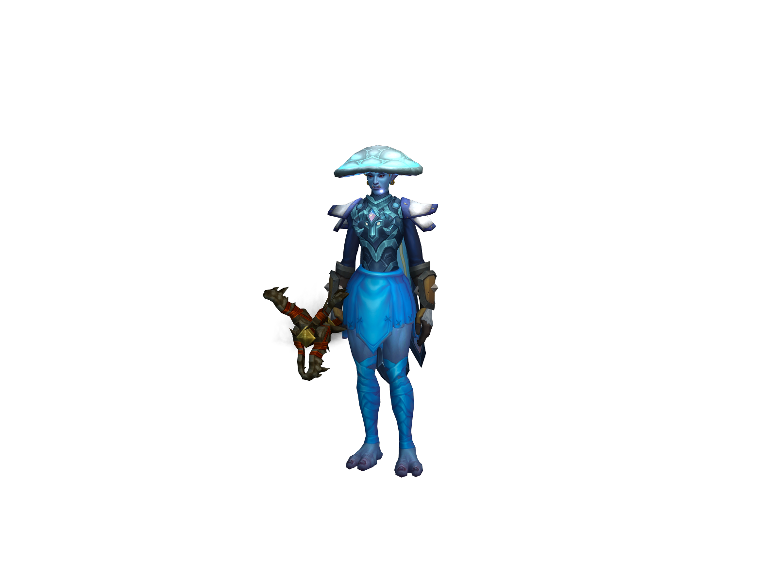 Fourhout 3D character render
