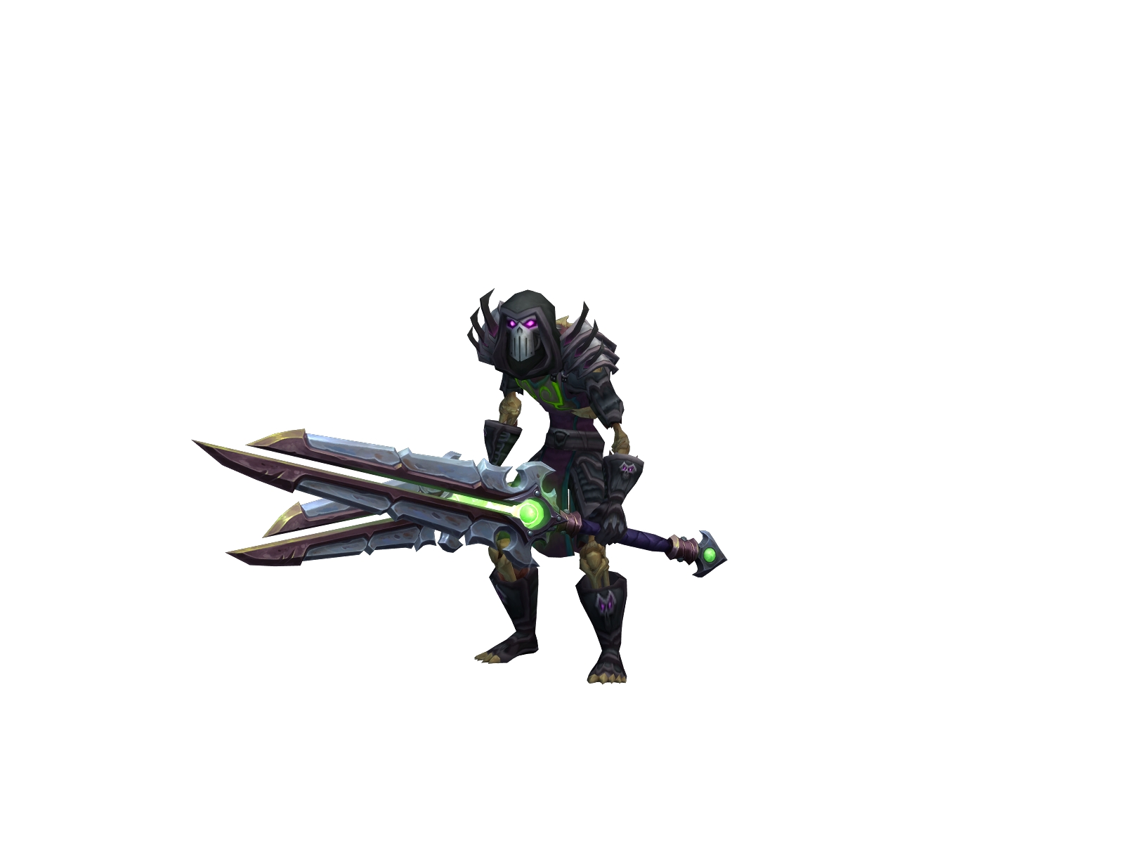 Zerfex 3D character render