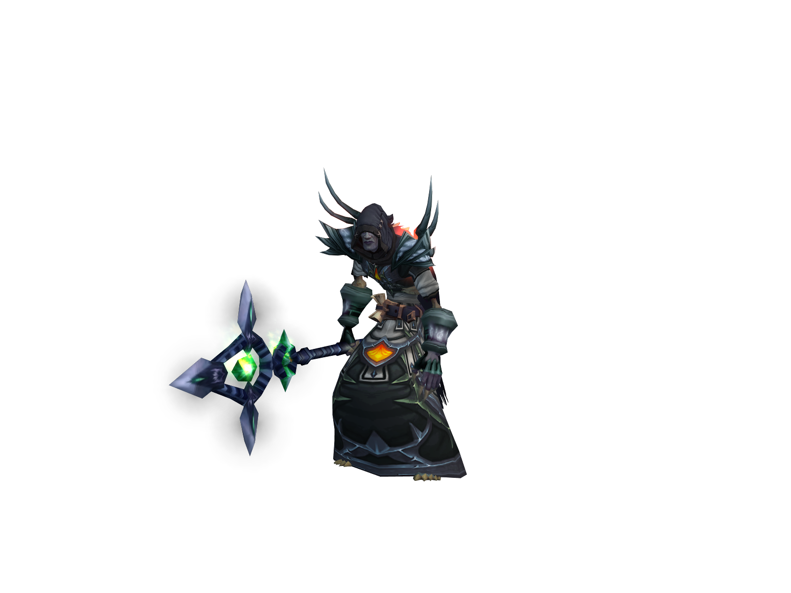 Aroghul 3D character render