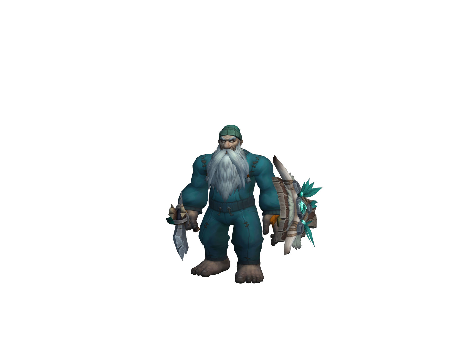 Xidul 3D character render
