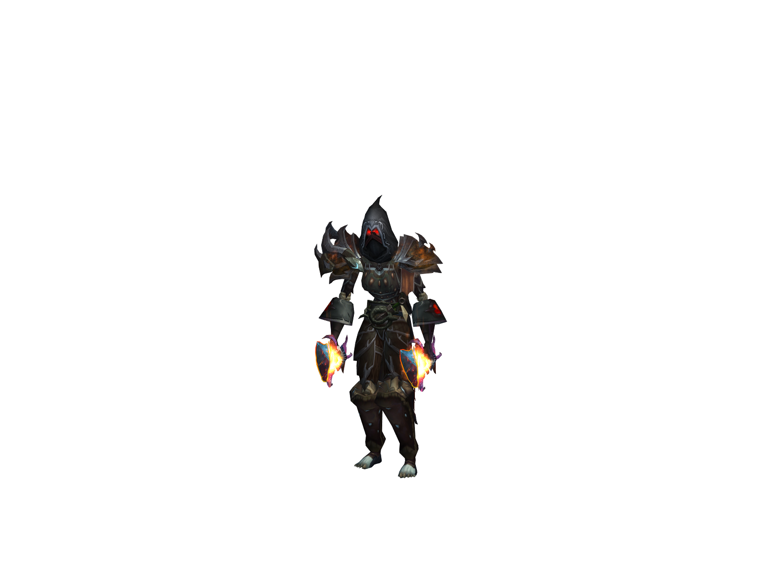 okuge 3D character render