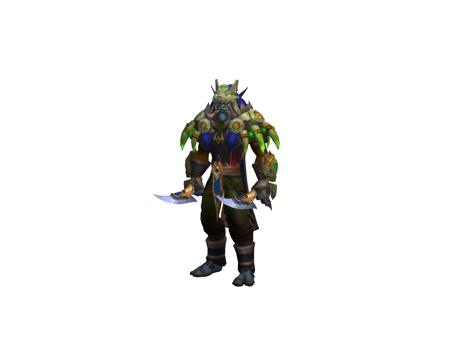 Zuhuja 3D character render