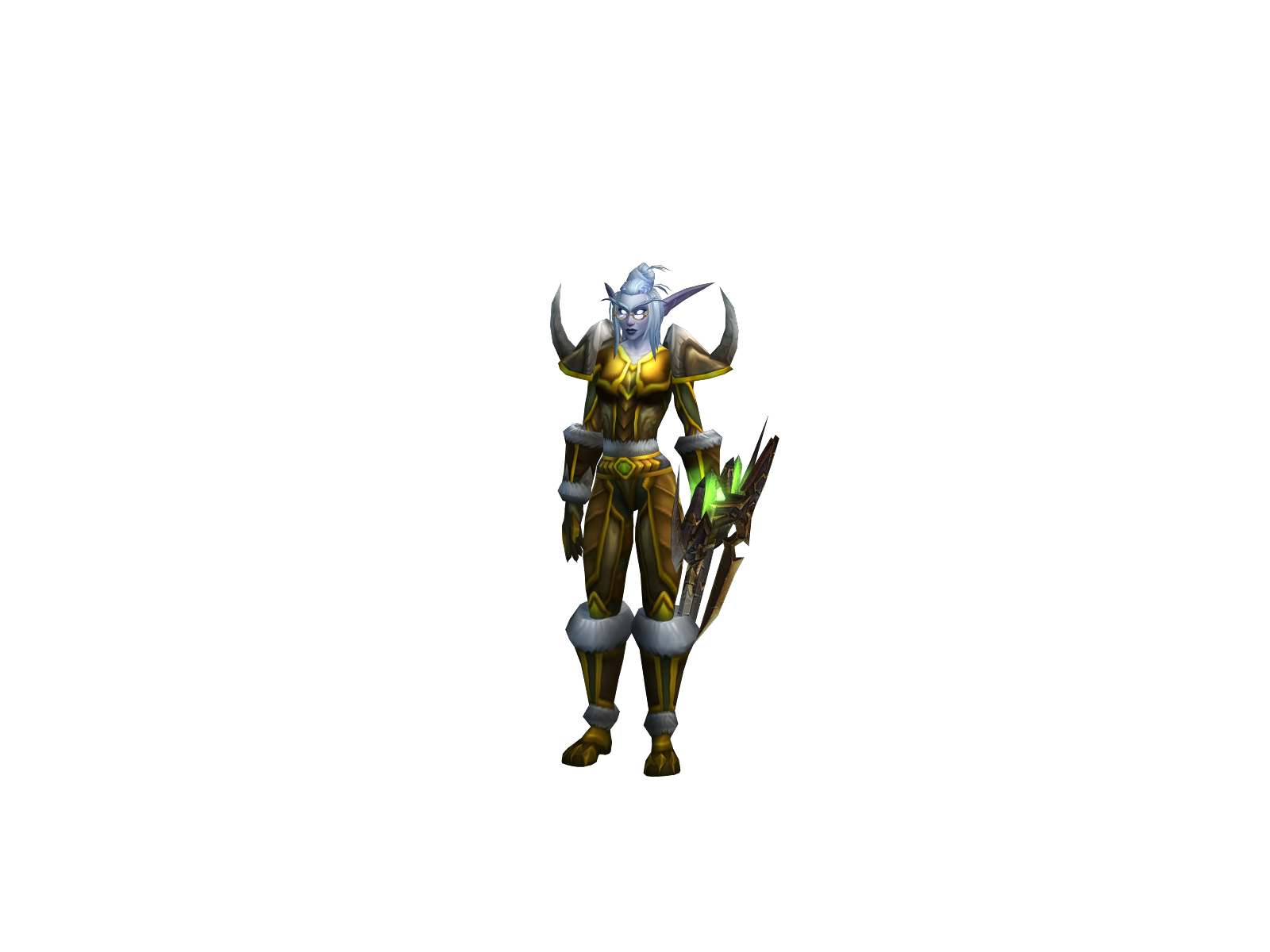 Precockproc 3D character render