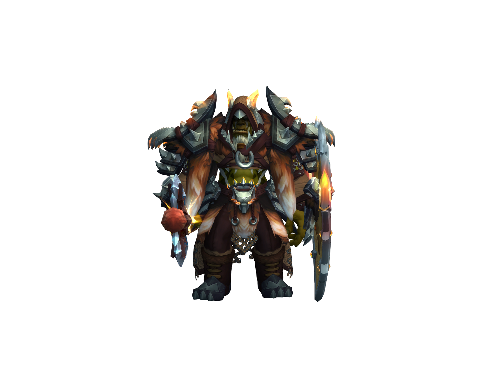 Totemthanos 3D character render