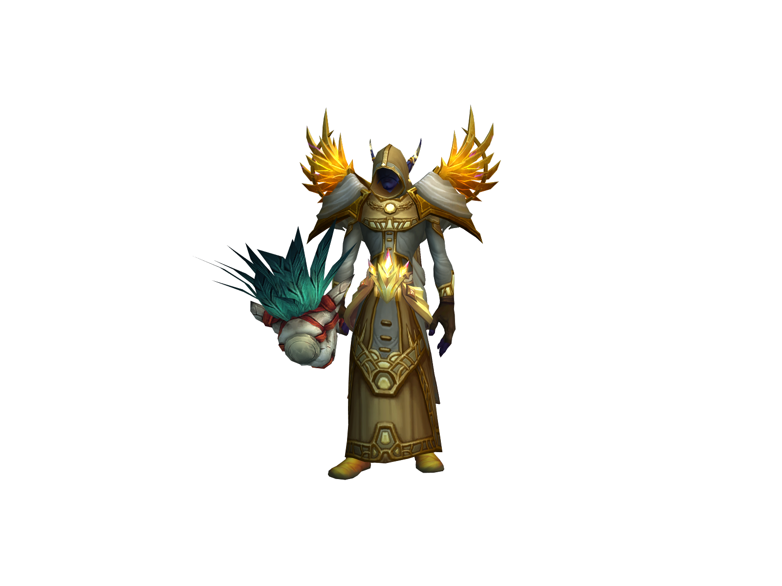 Manusol 3D character render